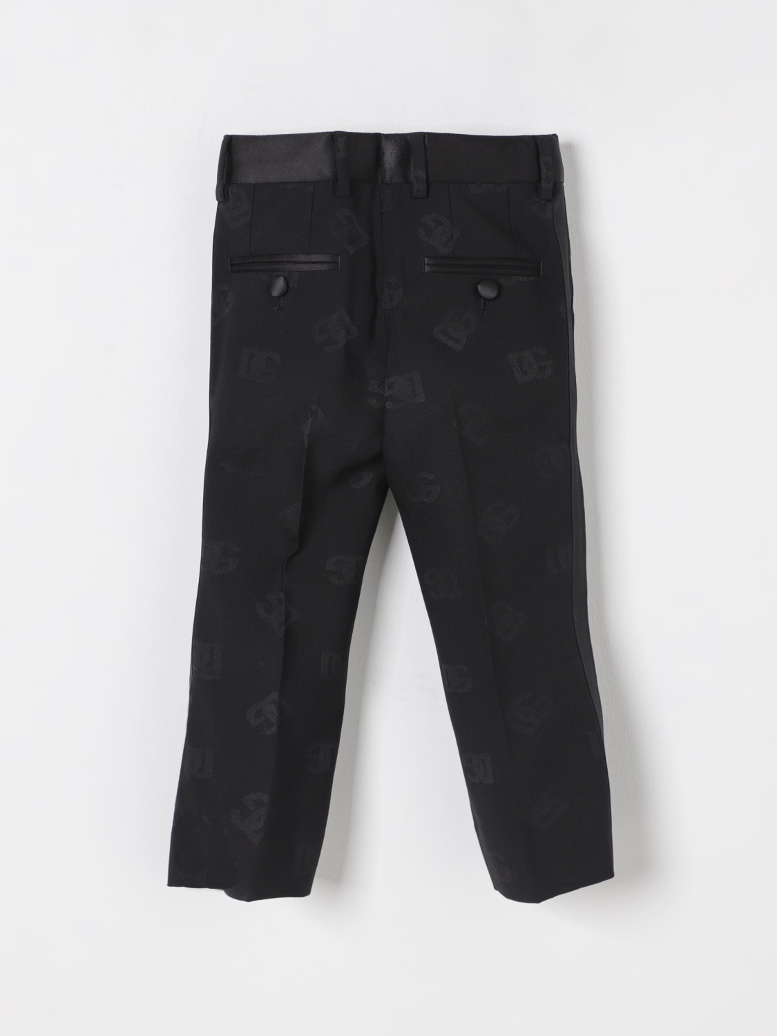 DOLCE & GABBANA PANTALONES: Pantalón niños Dolce & Gabbana, Negro - Img 2