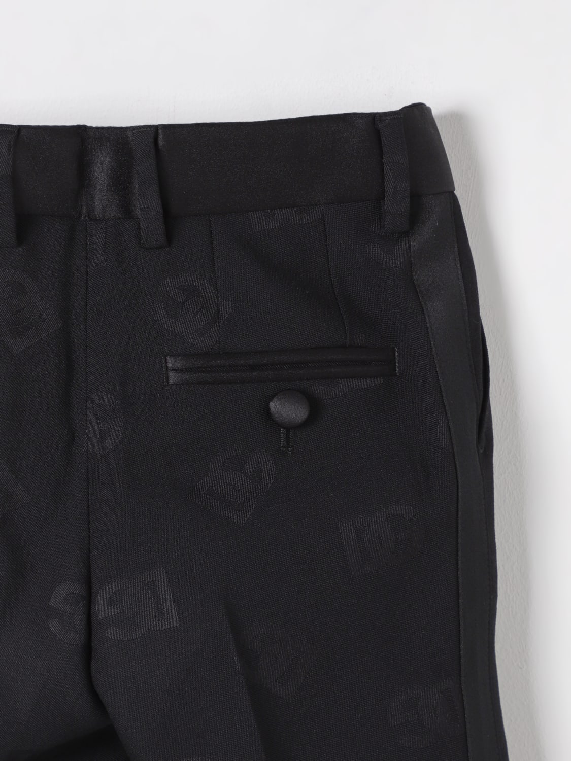 DOLCE & GABBANA PANTALONES: Pantalón niños Dolce & Gabbana, Negro - Img 3