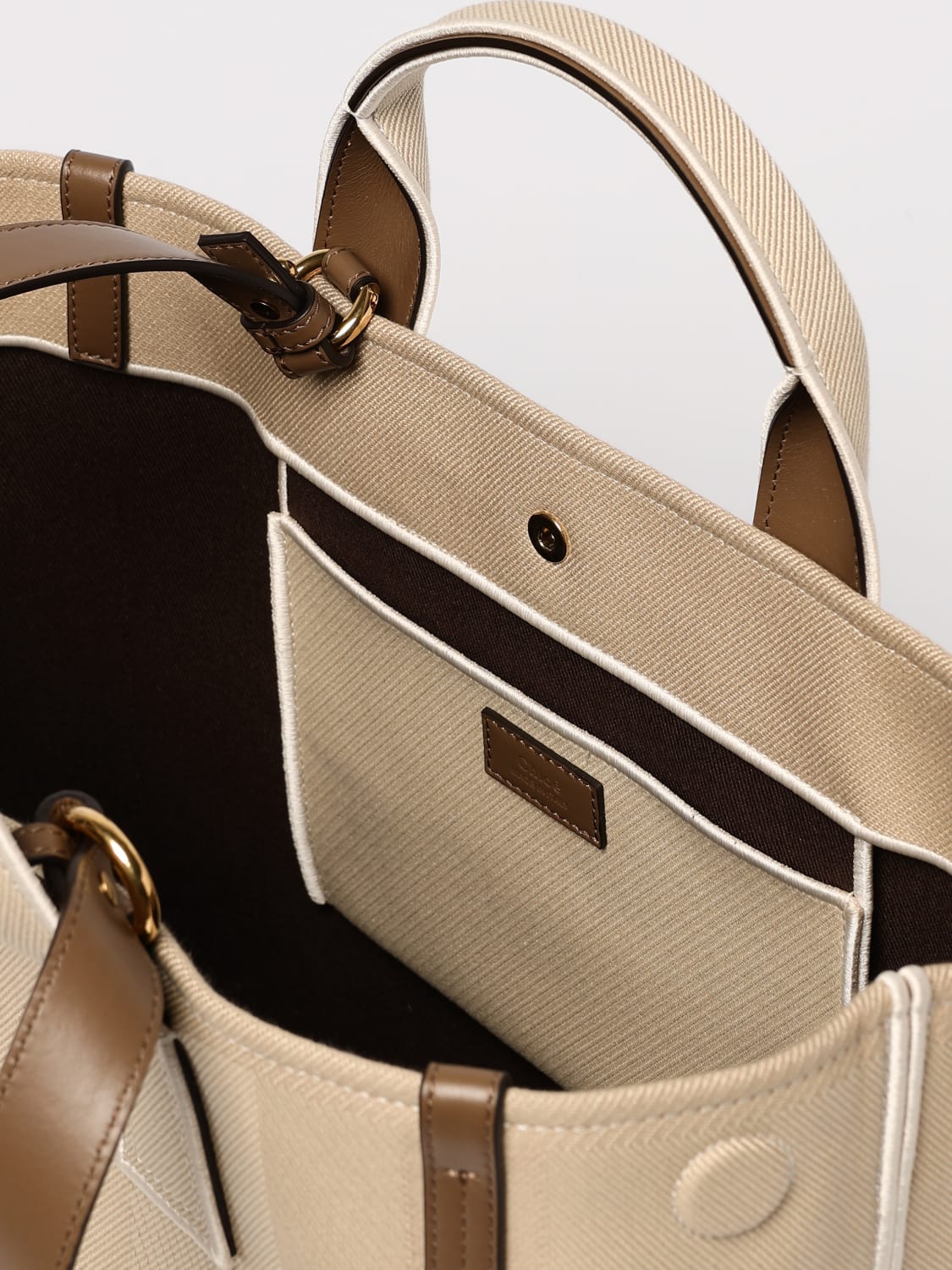 ハンドバッグ CHLOE Woman Handbag Beige CHC25SS910O65 23N CHLOÉ: Handbag woman - Beige | Chloé handbag CHC25SS910O65