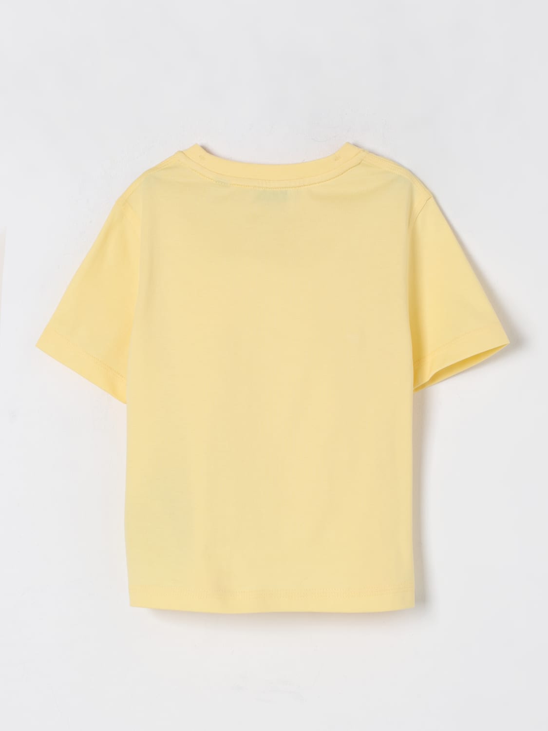 Tシャツ・カットソー BURBERRY Women Tunic Tops 8097925 C1490 YELLOW Cotton T-shirt with paisley logo BURBERRY Woman Tg. S