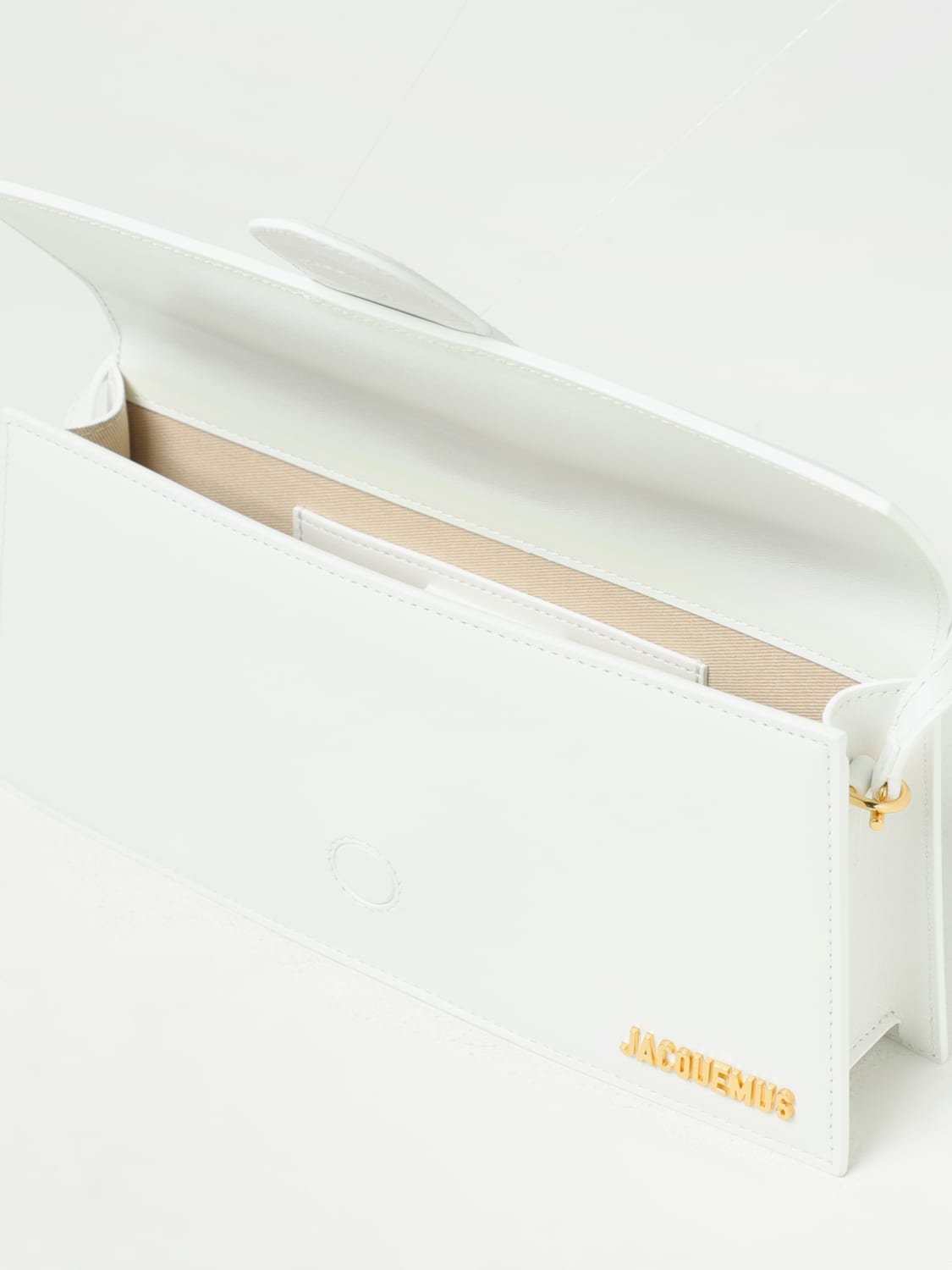JACQUEMUS SHOULDER BAG: Shoulder bag woman Jacquemus, White - Img 4