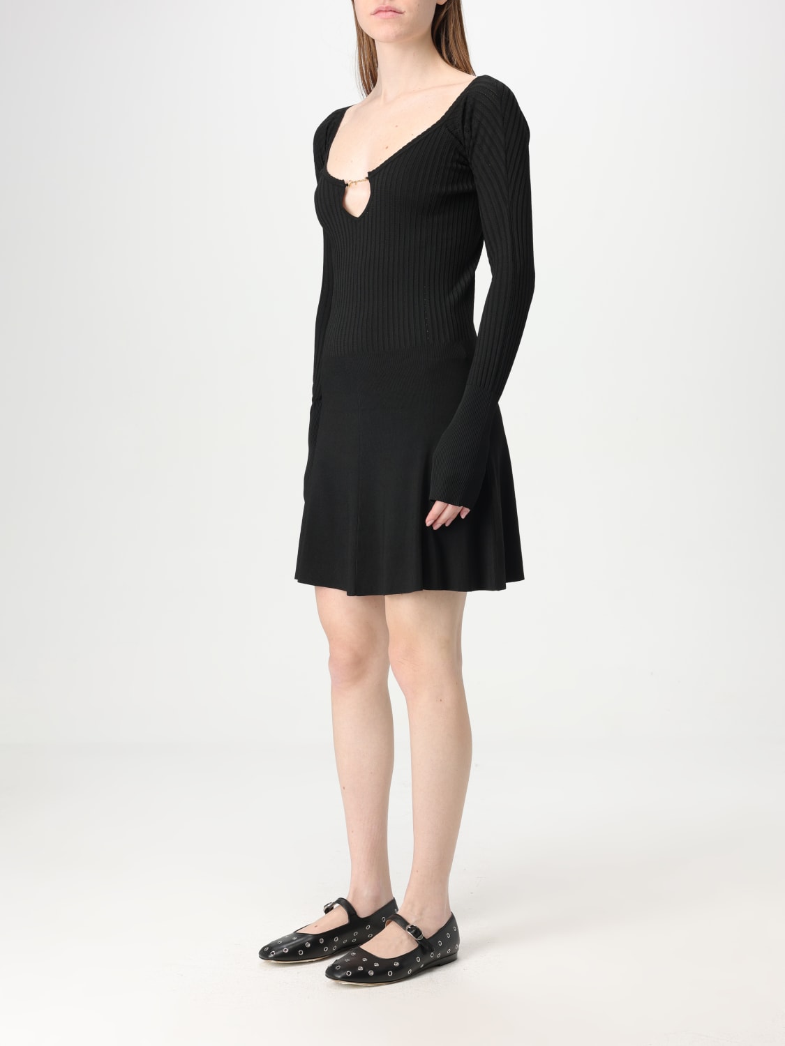 JACQUEMUS VESTIDO: Vestido mujer Jacquemus, Negro - Img 3
