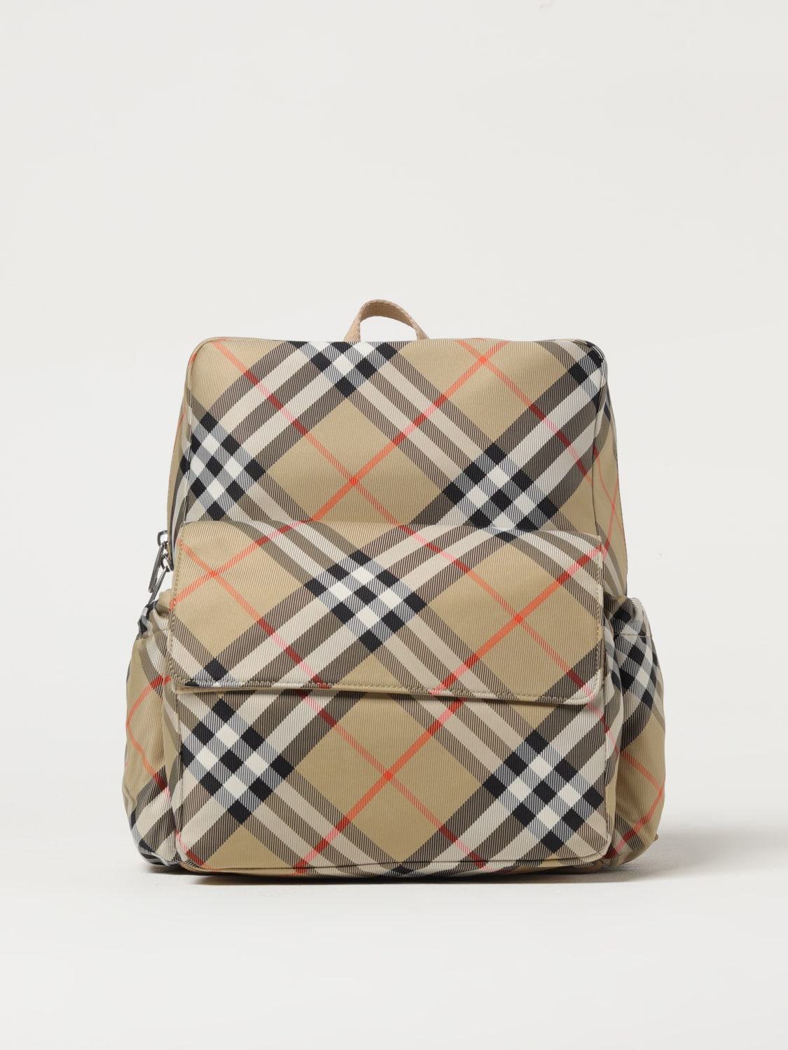 BURBERRY RUCKSACK: Umhänge kinder Burberry, Beige - Img 1