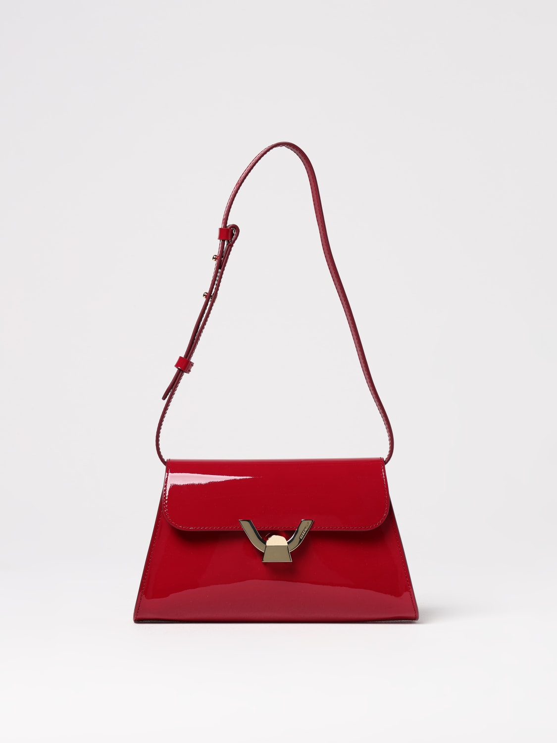 COCCINELLE MINITASCHE: Schultertasche damen Coccinelle, Weinrot - Img 1