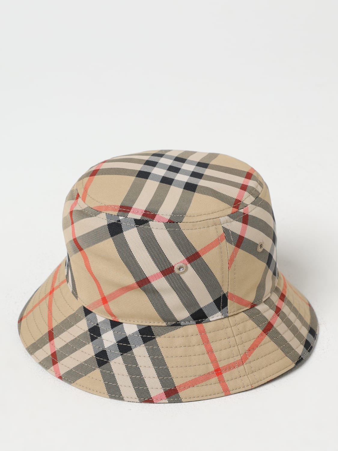 BURBERRY HUT: Hüte für mädchen kinder Burberry, Beige - Img 1