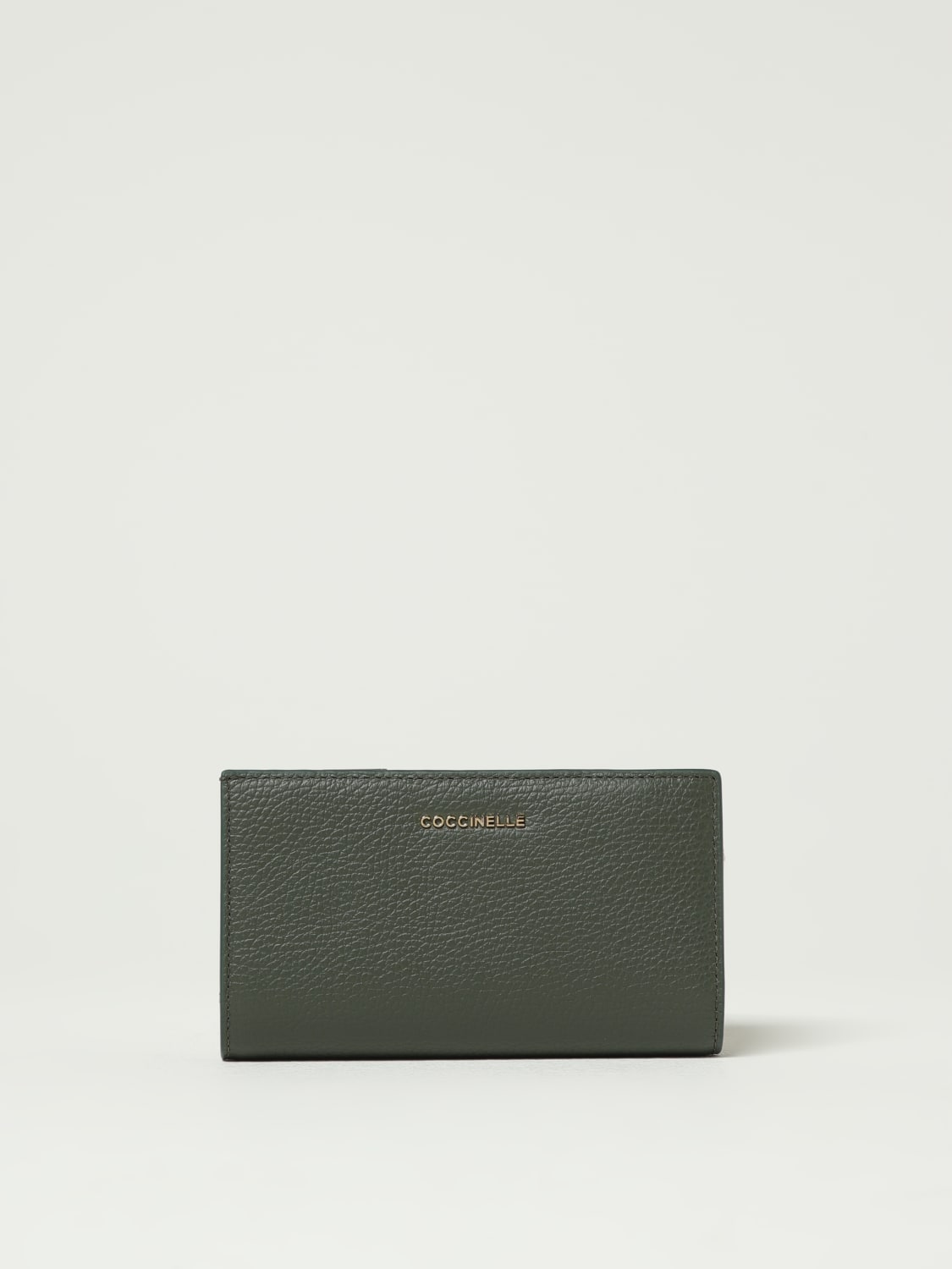 COCCINELLE GELDBÖRSE: Geldbeutel damen Coccinelle, Grün - Img 1