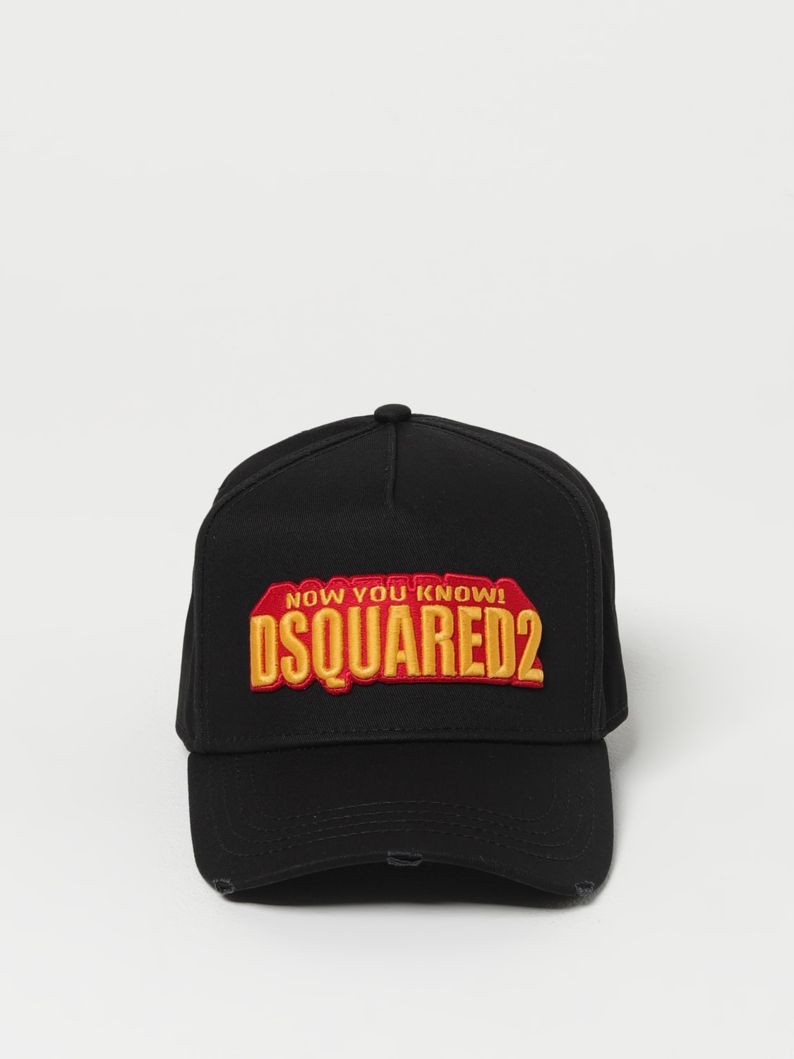 DSQUARED2 HAT: Hat men Dsquared2, Black - Img 2
