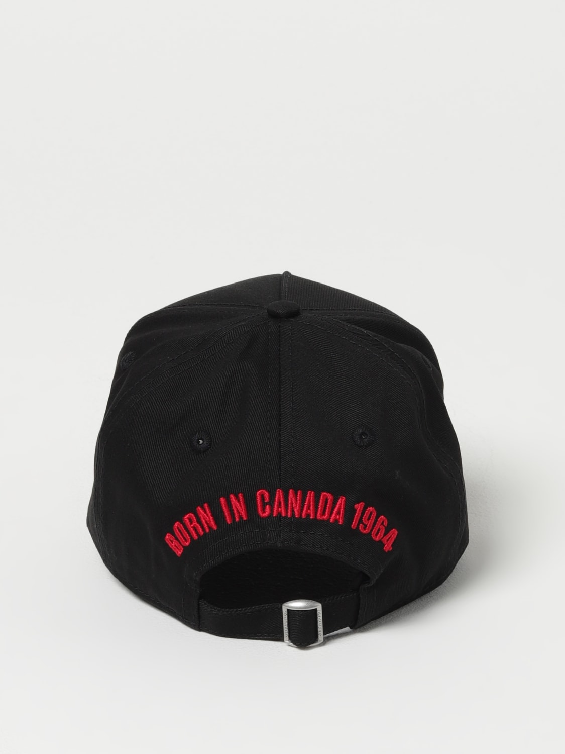 DSQUARED2 HAT: Hat men Dsquared2, Black - Img 3