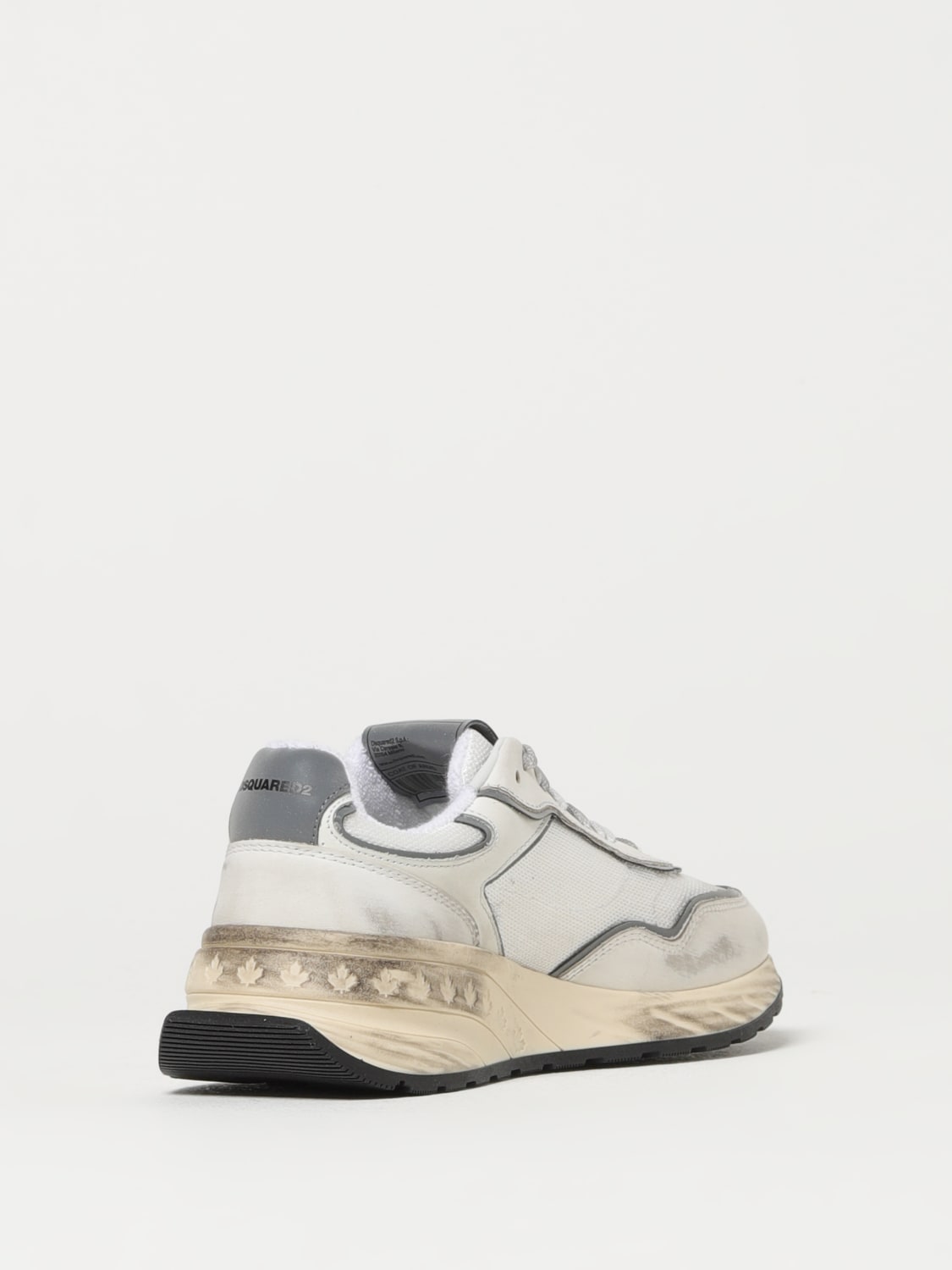 DSQUARED2 SNEAKERS: Shoes woman Dsquared2, Silver - Img 3