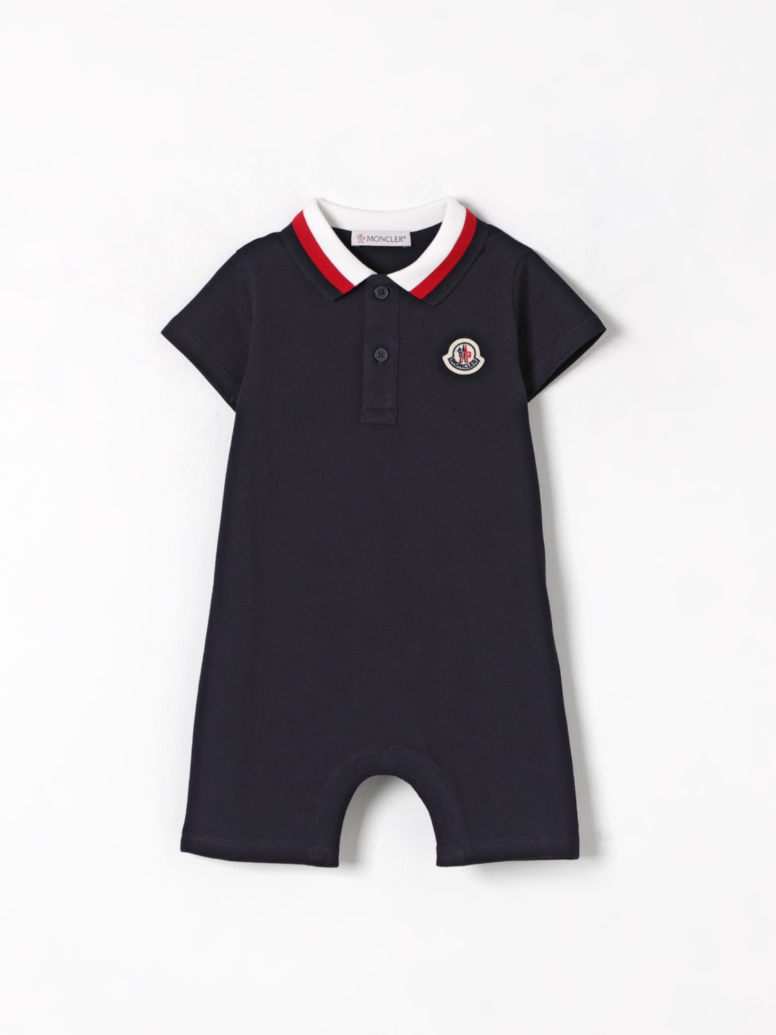 MONCLER TRACKSUIT: Sweater kids Moncler, Blue - Img 1