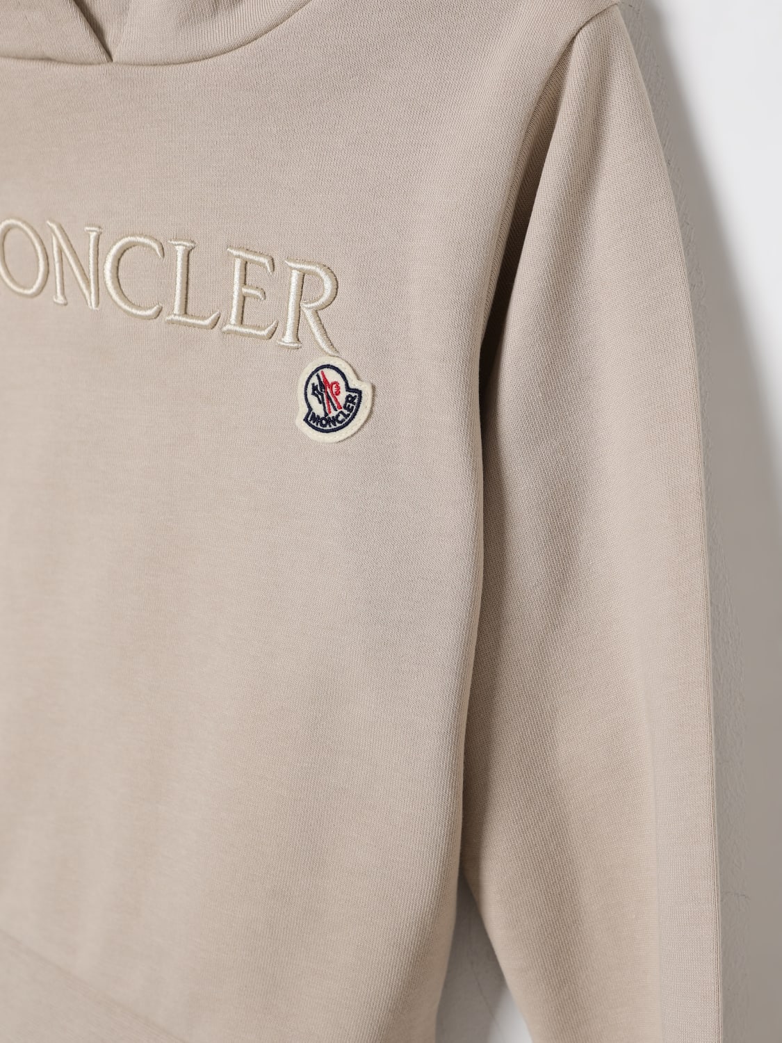 MONCLER SWEATER: Sweater kids Moncler, Beige - Img 3