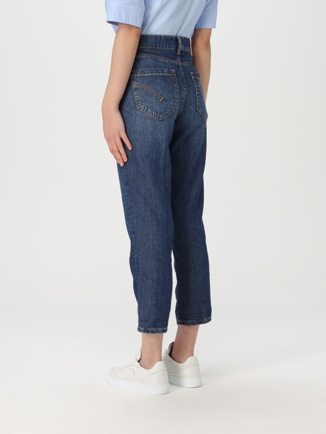デニム・ジーパン DONDUP Woman Jeans Blue DP268BDF0266DLC9 800 DONDUP JEANS WOMAN PANTALONE KOONS Jewel DP268B DF0266D IC5