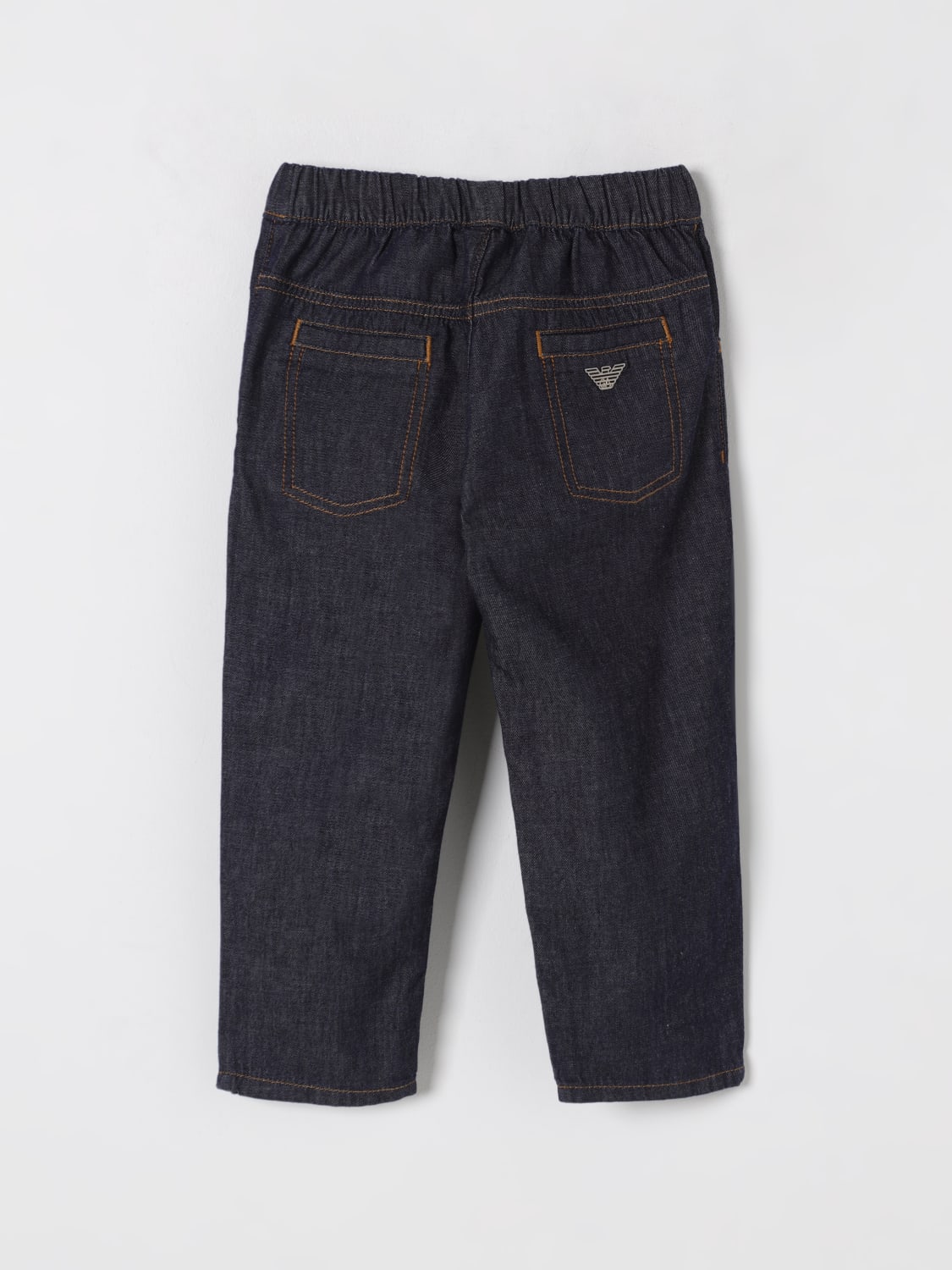EMPORIO ARMANI JEANS: Pants kids Emporio Armani, Blue - Img 2