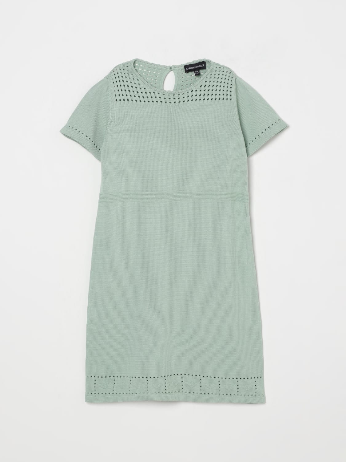 EMPORIO ARMANI DRESS: Dress kids Emporio Armani, Green - Img 1