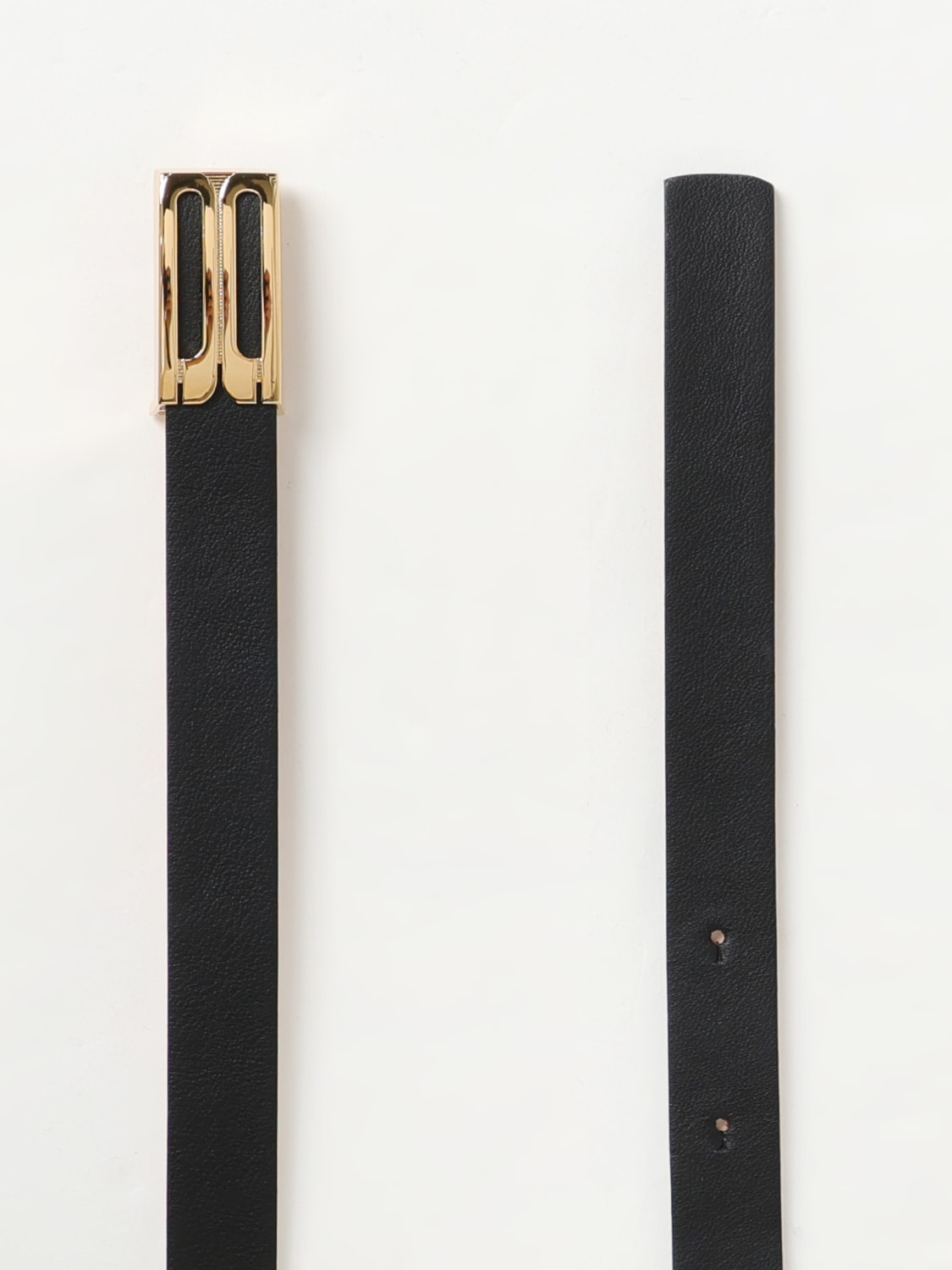 VICTORIA VICTORIA BECKHAM CINTURA: Cintura Victoria Victoria Beckham in pelle , Nero - Img 3