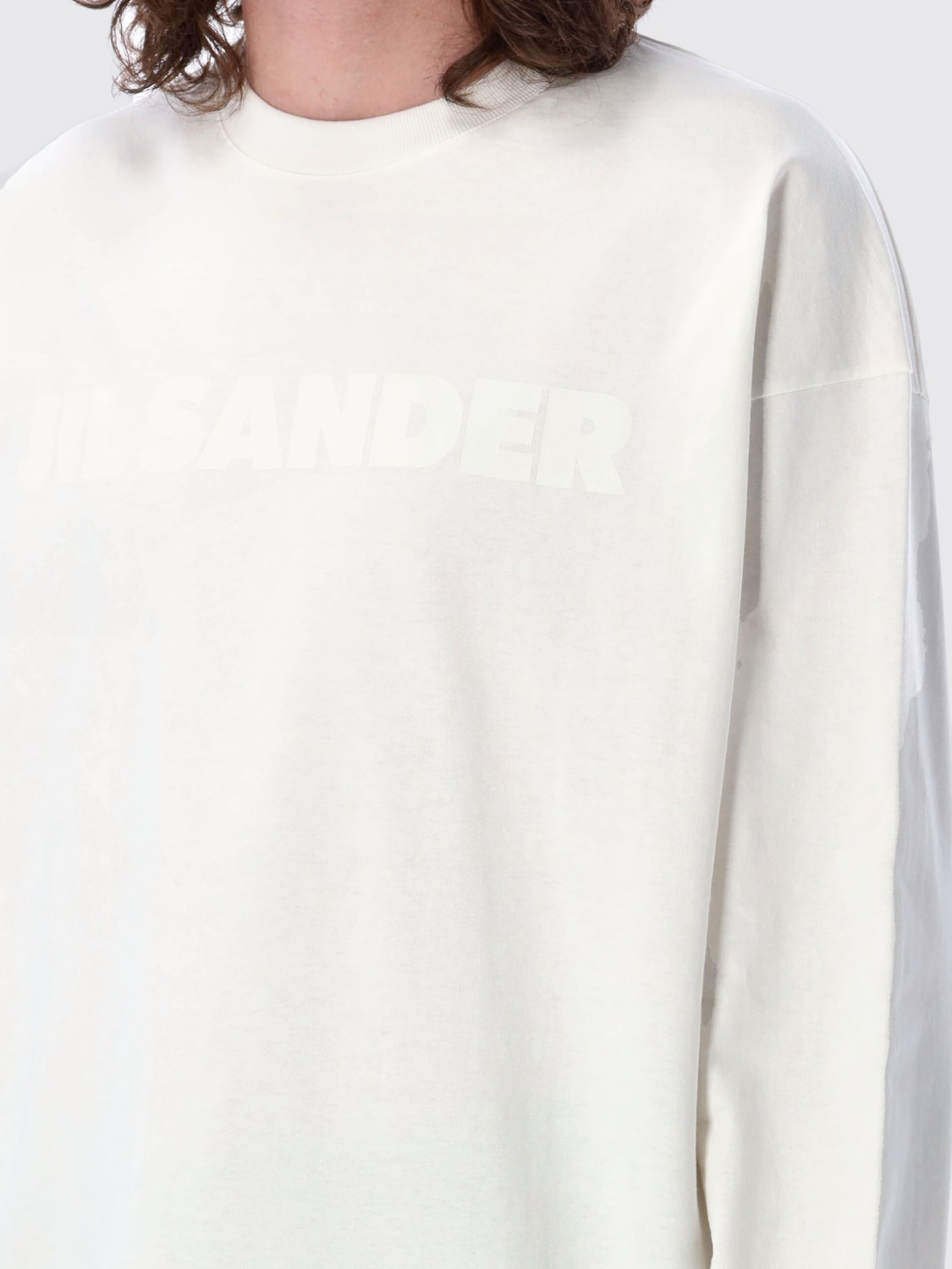 JIL SANDER T-SHIRT: T-shirt men Jil Sander, White - Img 3