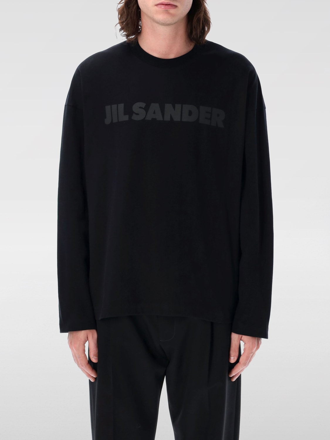 JIL SANDER T-SHIRT: T-shirt men Jil Sander, Black - Img 1