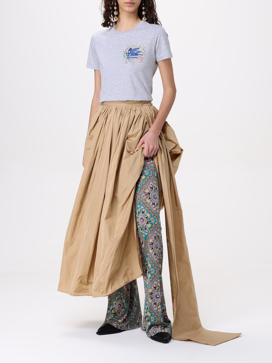 ETRO: Pants woman - Multicolor | Etro pants WREA002699IA443