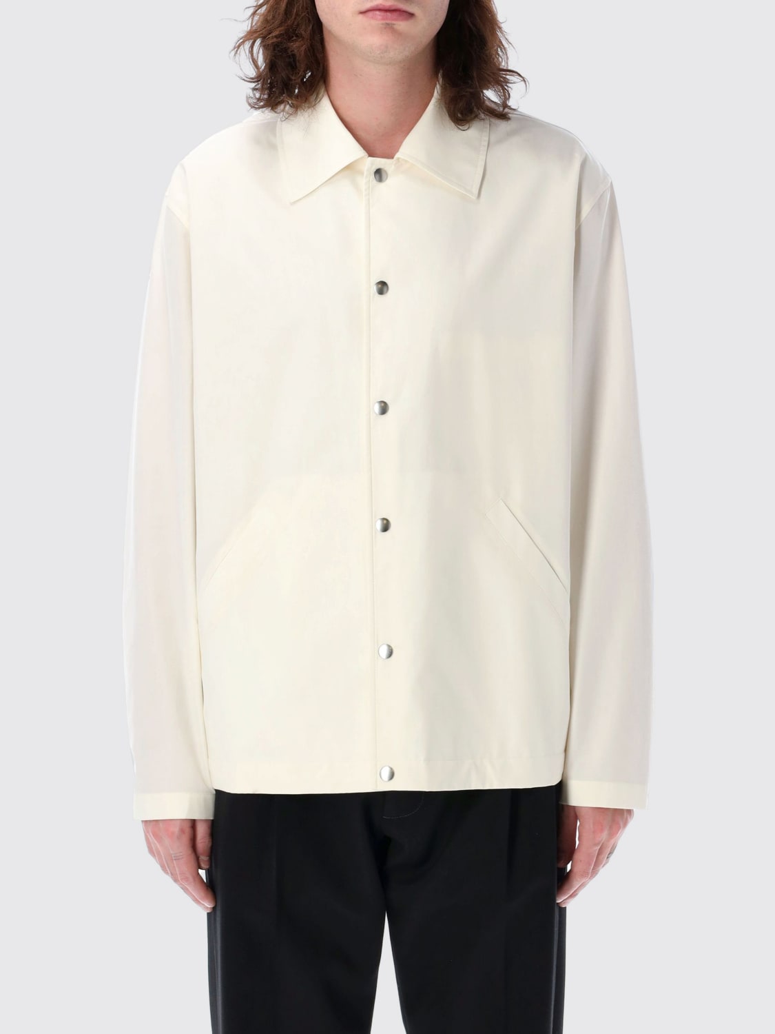 JIL SANDER VESTE: Veste homme Jil Sander, Jaune Crème - Img 1