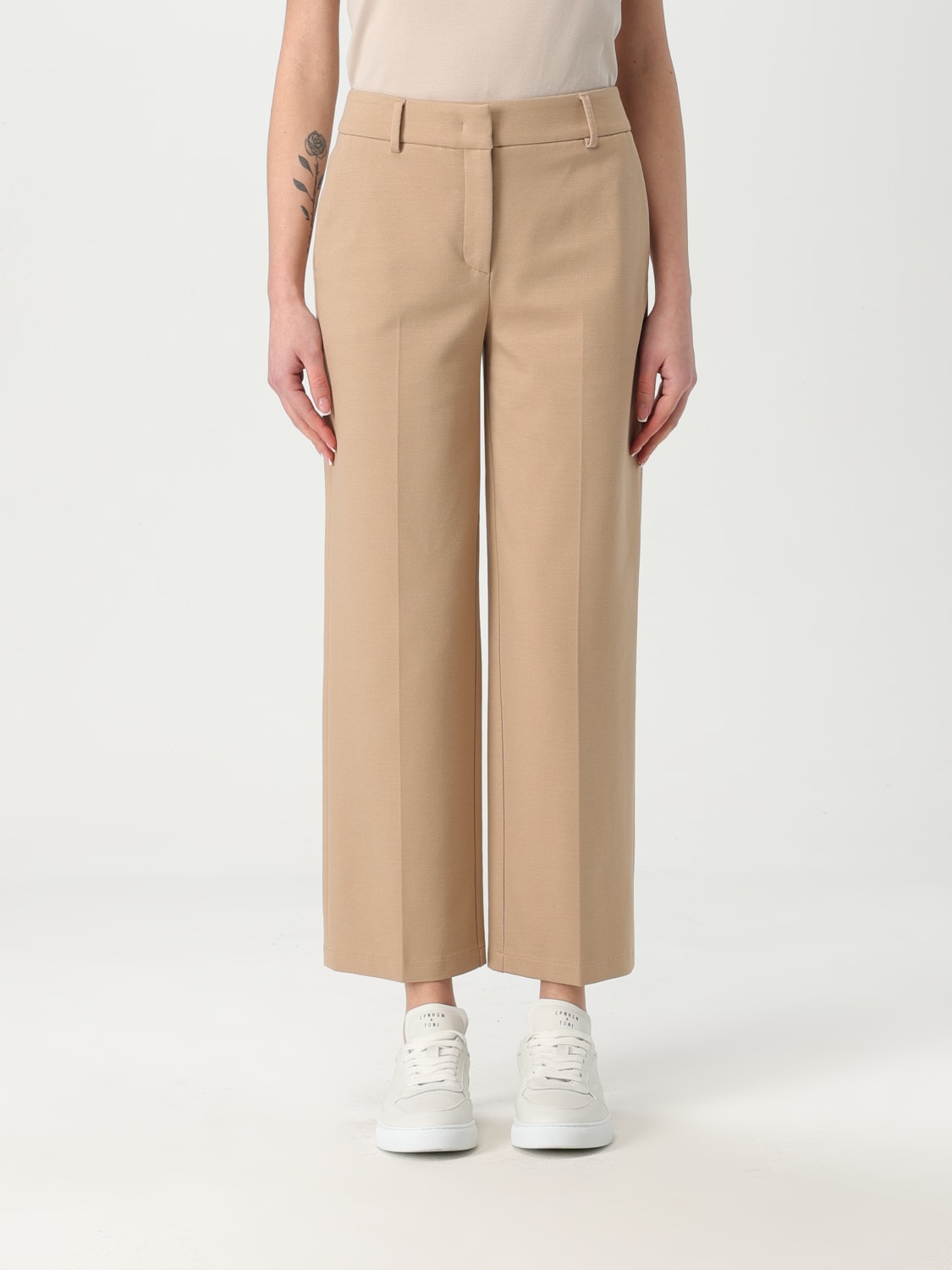 パンツ PEUTEREY Woman Pants Nude PED537699012314 802 PEUTEREY: Pants woman - Nude | Peuterey pants