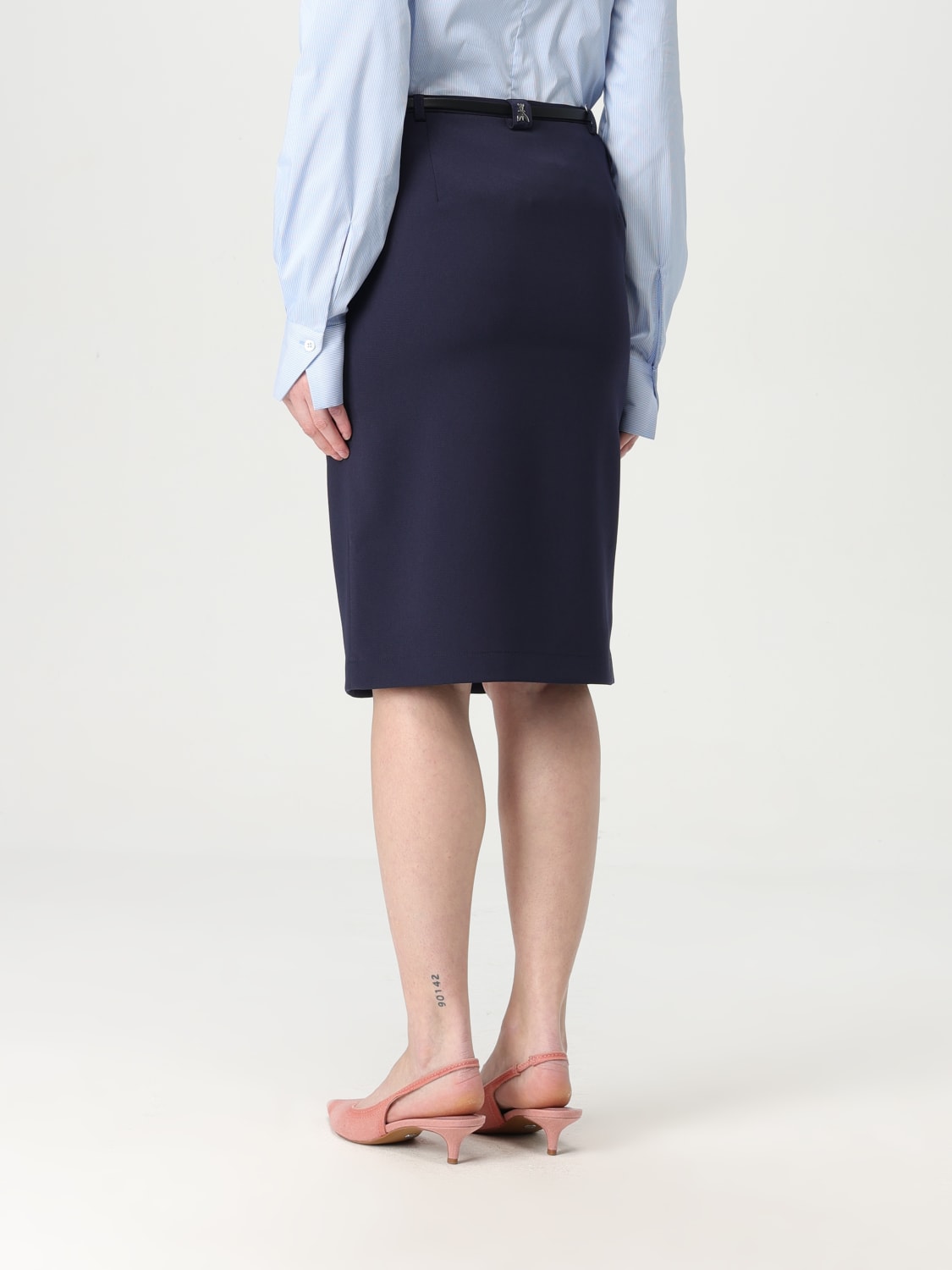 スカート PATRIZIA PEPE Women Mid Skirts 8G0448 A545C789 Blue PATRIZIA PEPE: Skirt woman - Blue | Patrizia Pepe skirt