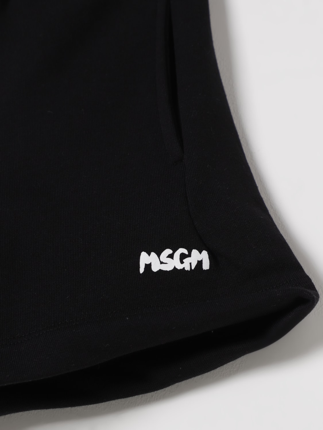 MSGM KIDS SHORTS: Shorts kids MSGM Kids, Black - Img 3