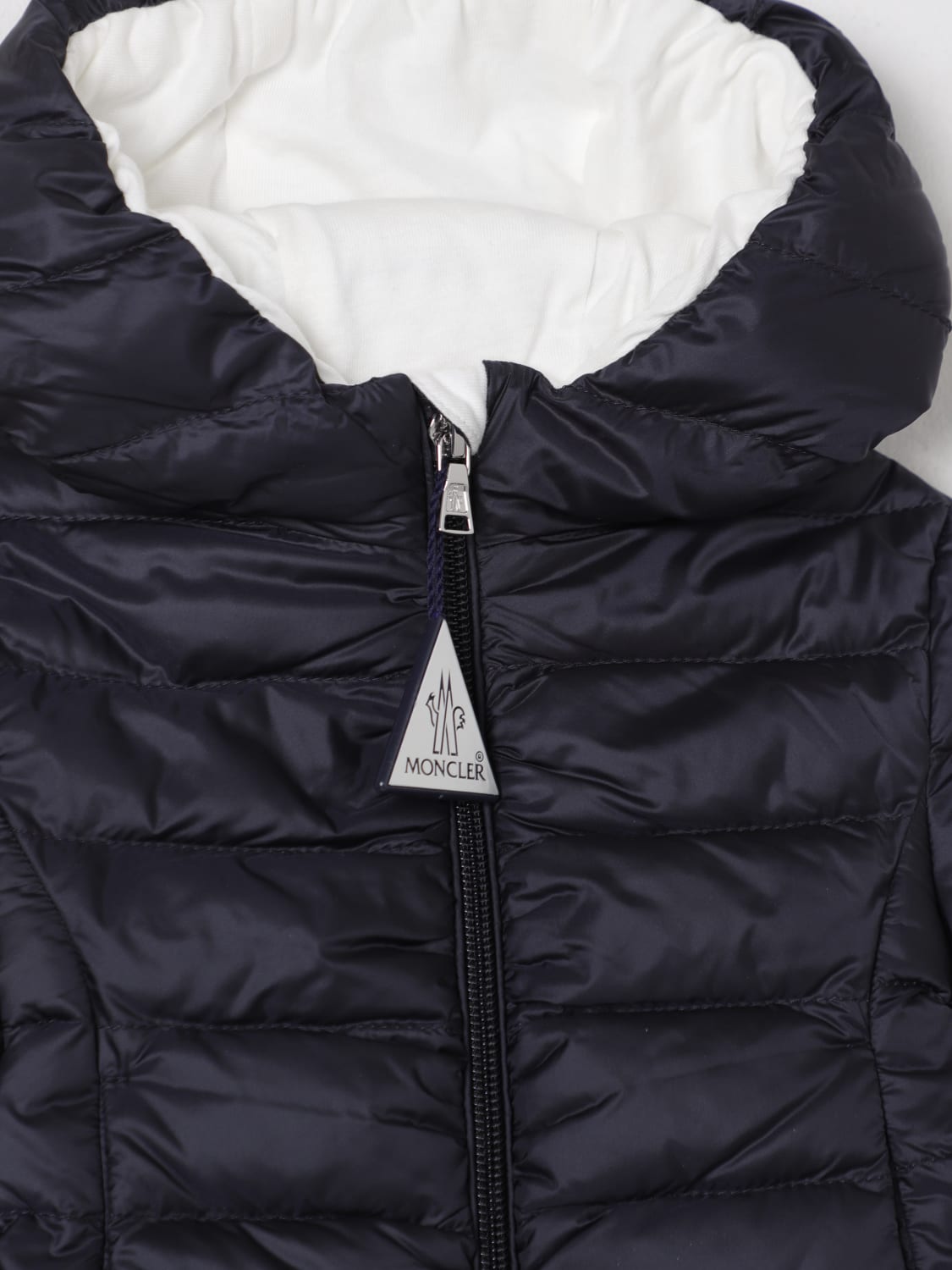 MONCLER JACKET: Blazer kids Moncler, Blue - Img 3