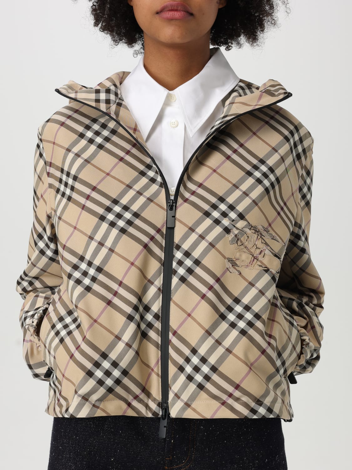 ジャケット BURBERRY Woman Jacket Nude 8104910 BURBERRY: Jacket woman - Nude | Burberry jacket 8104910