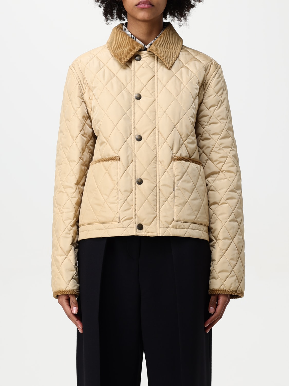 ジャケット BURBERRY Woman Jacket Nude 8105098 BURBERRY: Jacket woman - Nude | Burberry jacket 8105098