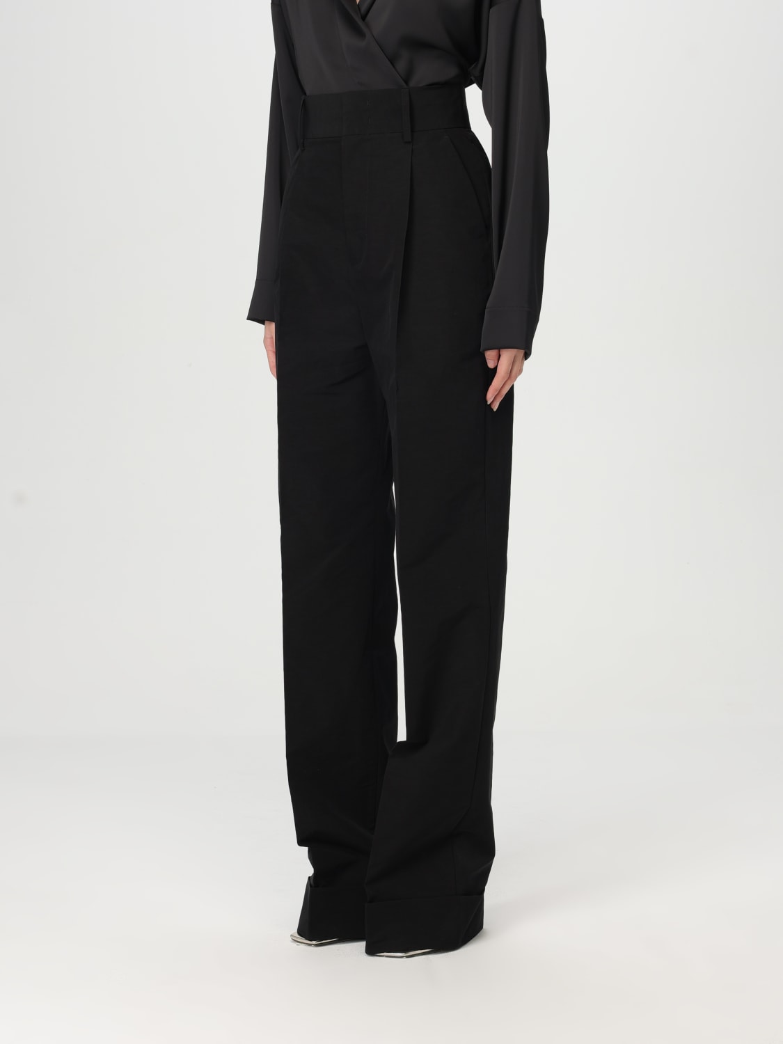 パンツ PHILOSOPHY DI LORENZO SERAFINI Woman Pants Black 03070739 PHILOSOPHY DI LORENZO SERAFINI: Pants woman - Black