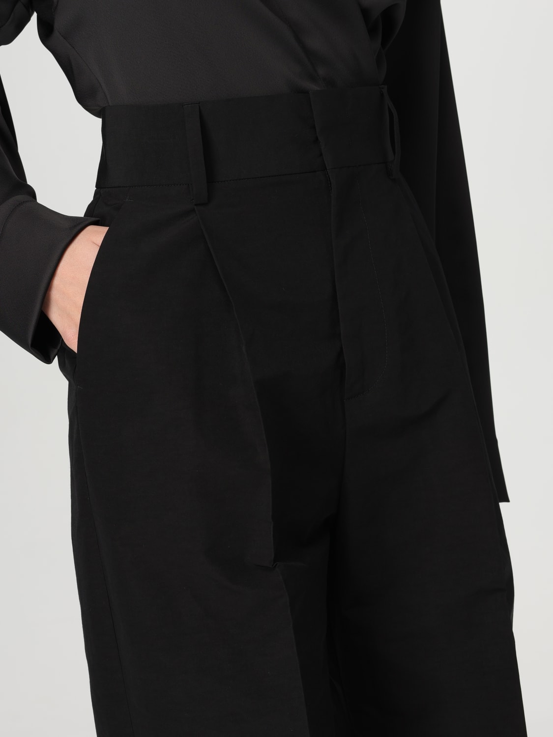 パンツ PHILOSOPHY DI LORENZO SERAFINI Woman Pants Black 03070739 PHILOSOPHY DI LORENZO SERAFINI: Pants woman - Black