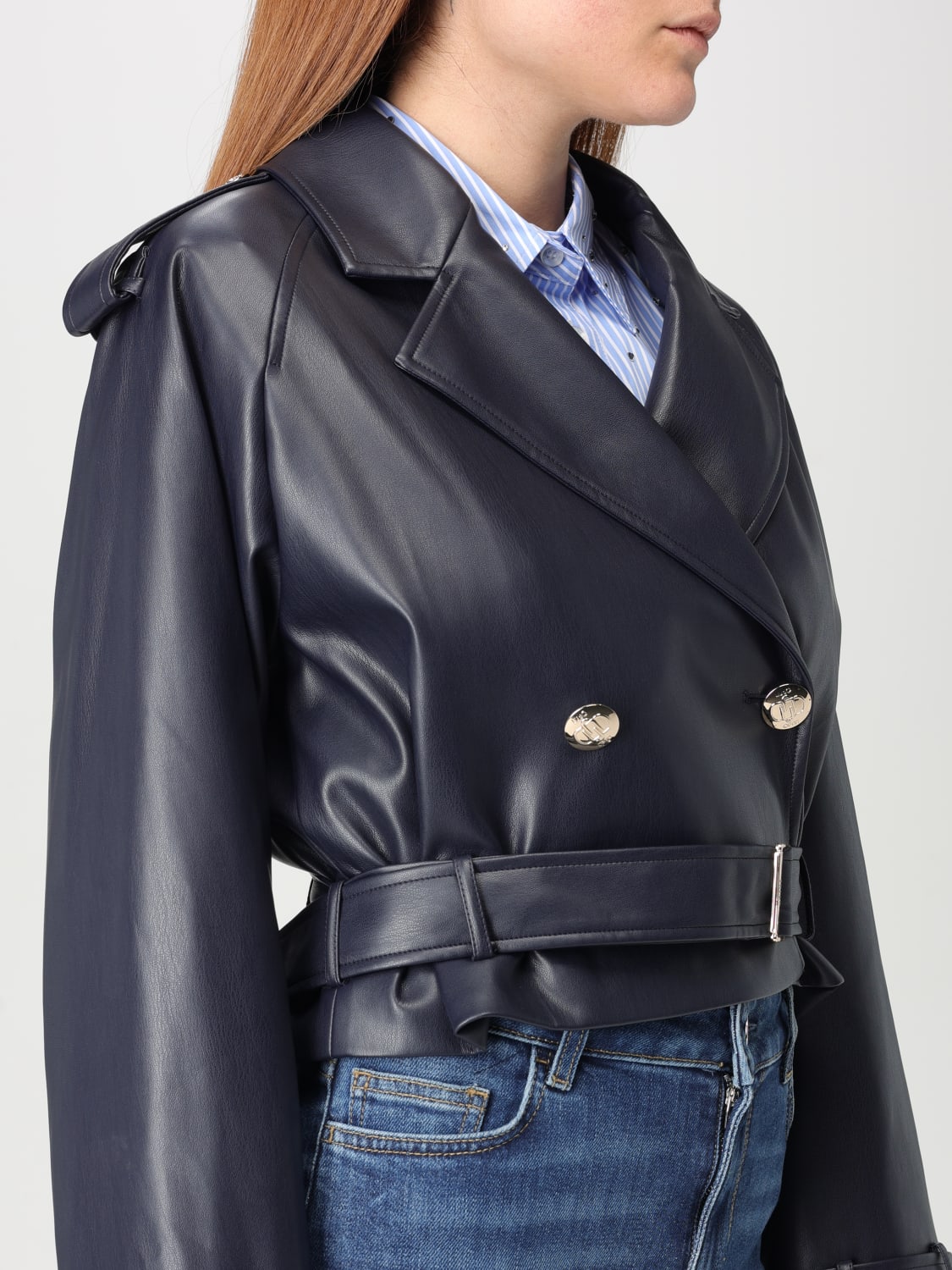 ジャケット LIU JO Woman Jacket Blue CA5116E0624 X0234 LIU JO: Jacket woman - Blue | Liu Jo jacket CA5116E0624