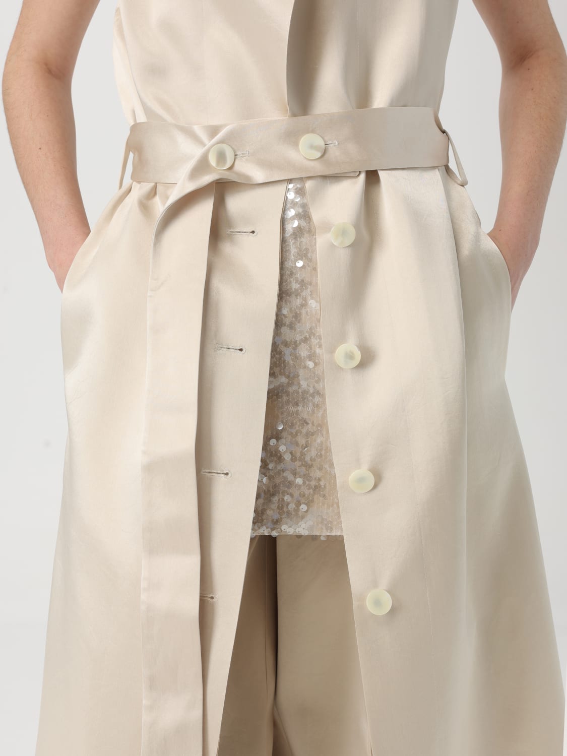 PHILOSOPHY DI LORENZO SERAFINI: Jacket woman - Ivory