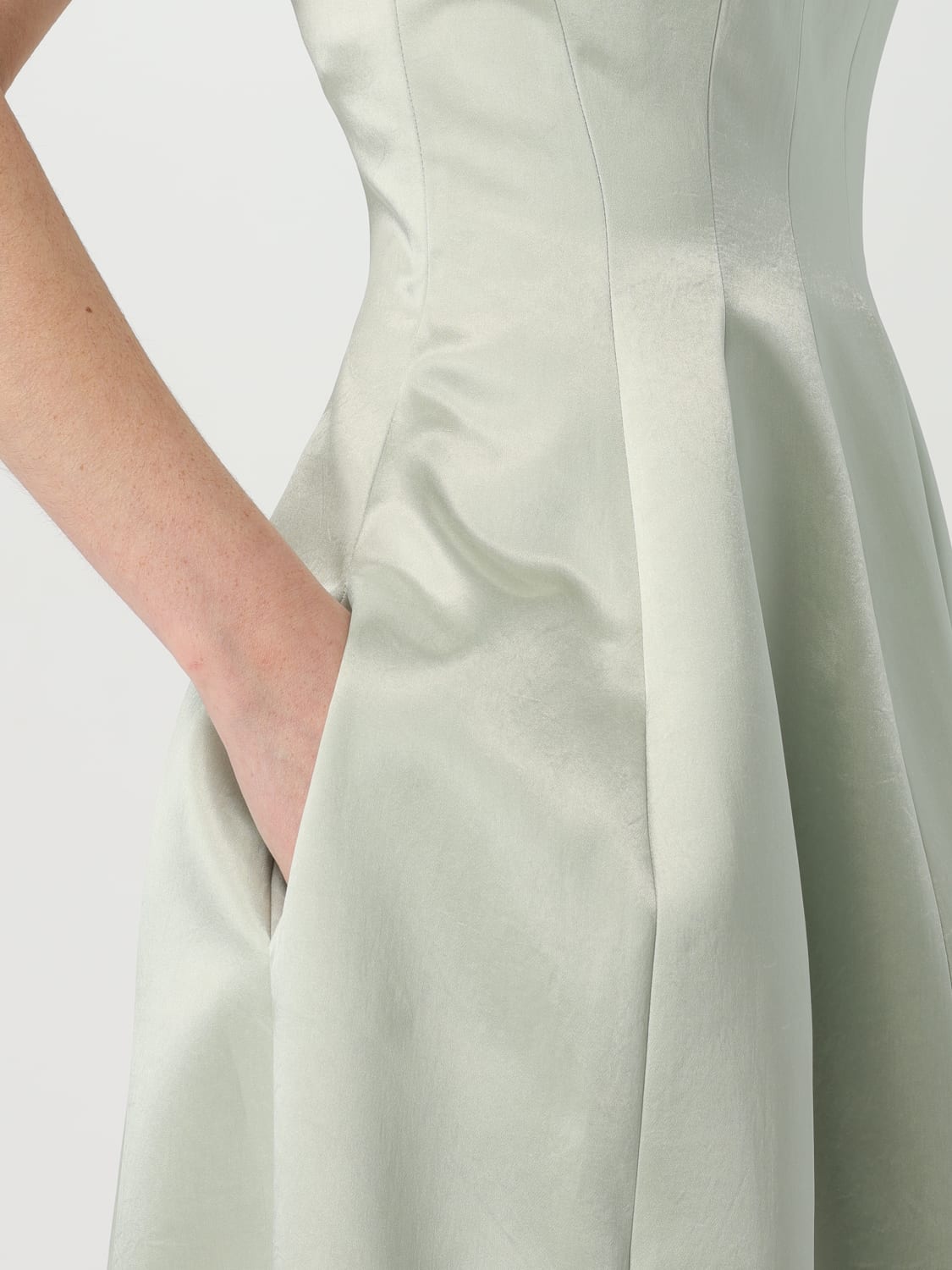 PHILOSOPHY DI LORENZO SERAFINI: Dress woman - Green