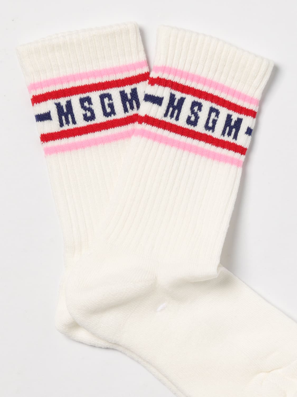 MSGM KIDS CHAUSSETTES: Sous-vêtements enfant MSGM Kids, Blanc - Img 2