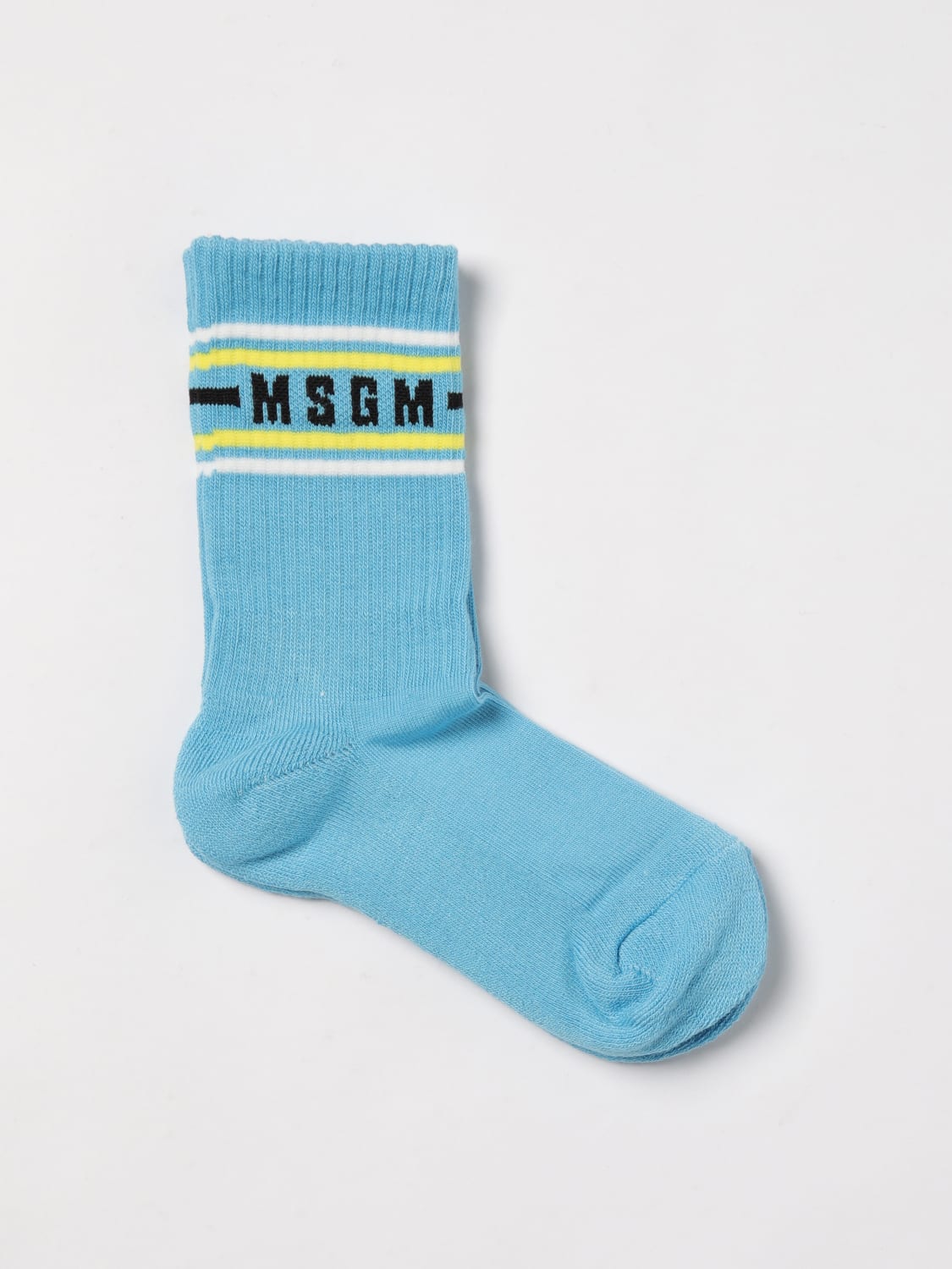MSGM KIDS SOCKEN: Unterwäsche kinder MSGM Kids, Hellblau - Img 1