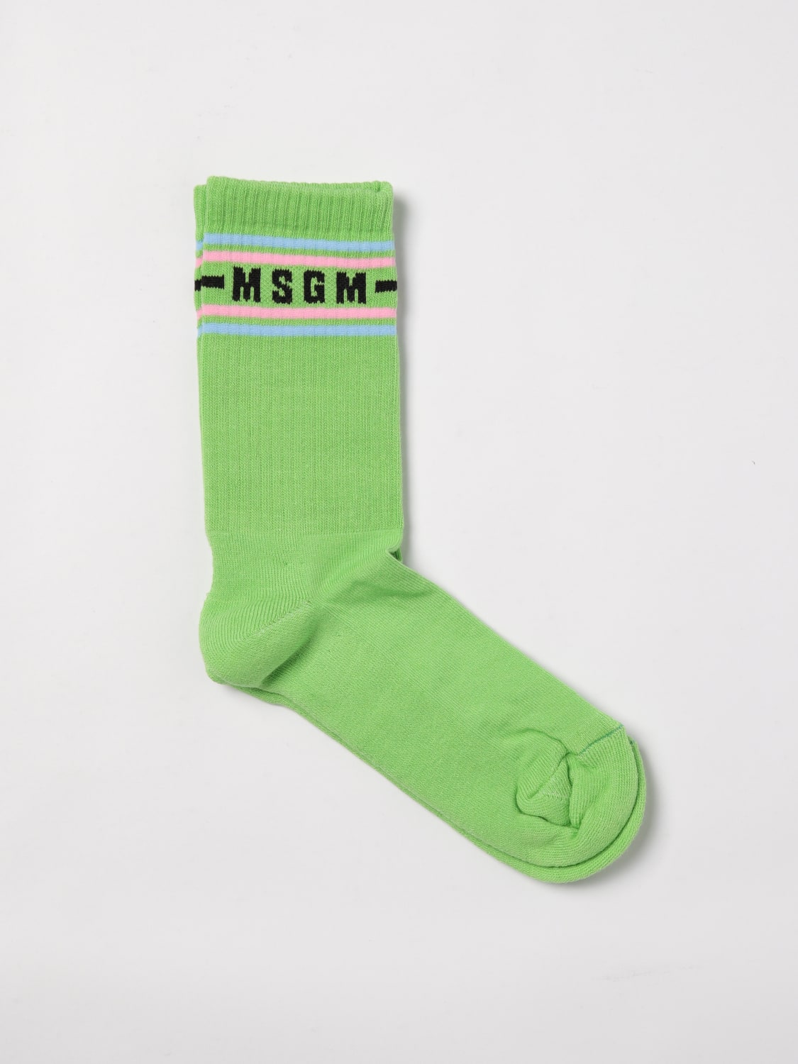 MSGM KIDS CALCETINES: Ropa interior niños MSGM Kids, Verde - Img 1