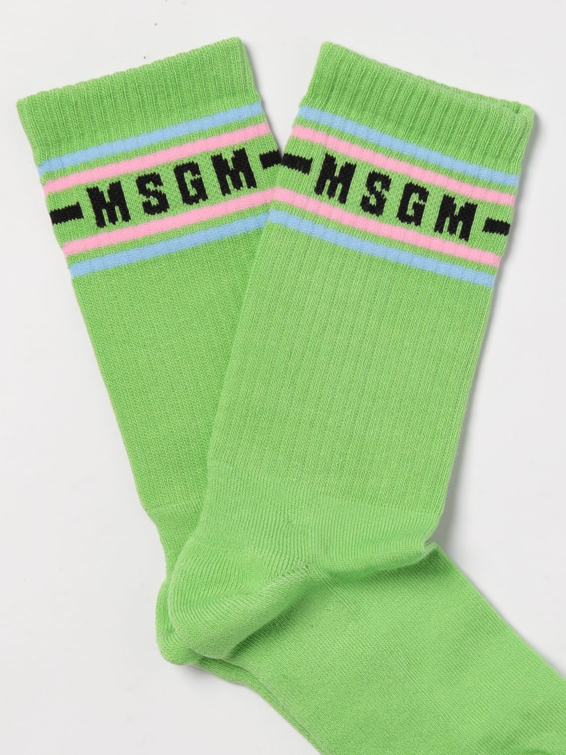 MSGM KIDS CALCETINES: Ropa interior niños MSGM Kids, Verde - Img 2