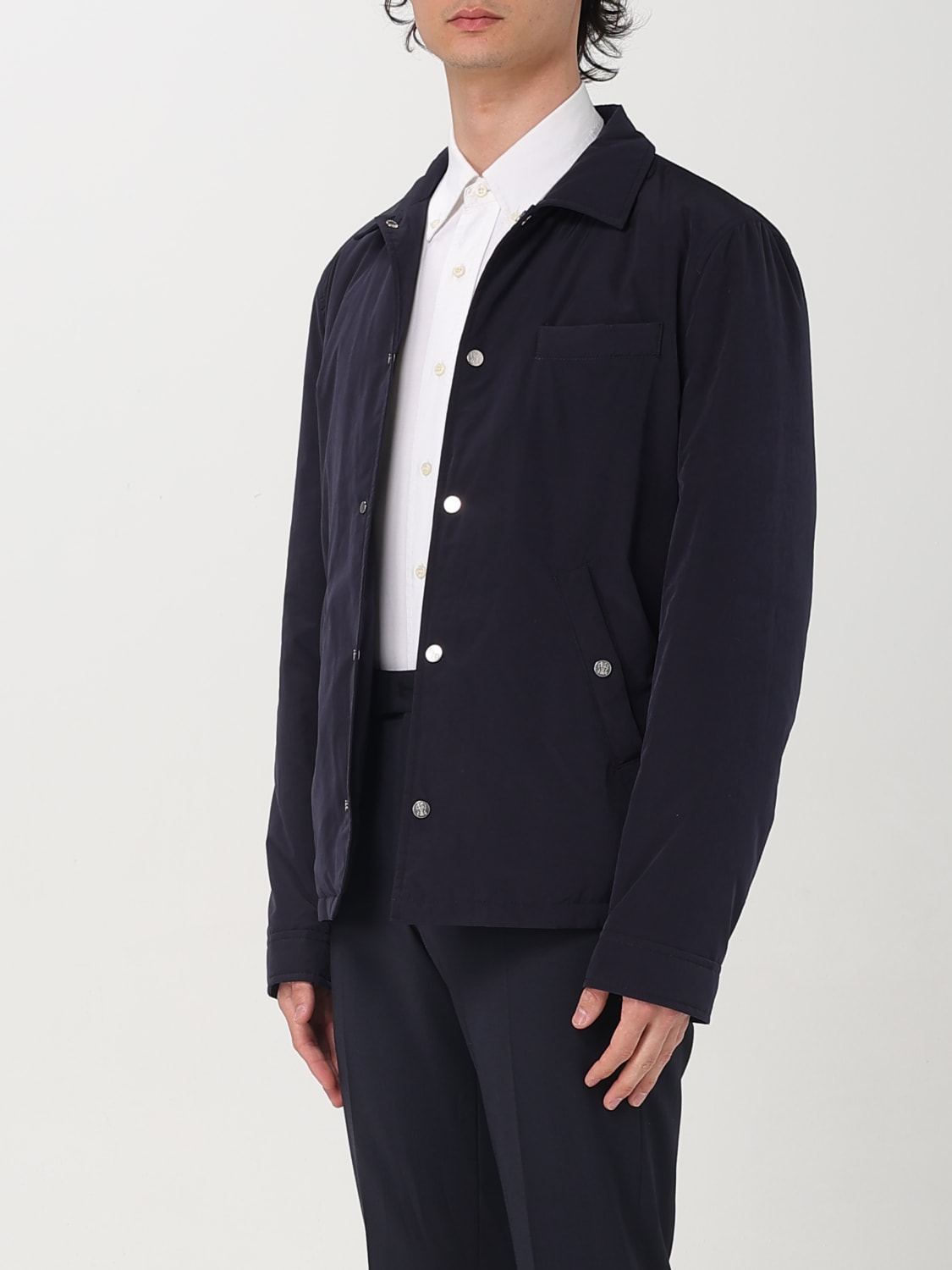 BRUNELLO CUCINELLI CHAQUETA: Chaqueta hombre Brunello Cucinelli, Azul Oscuro - Img 4