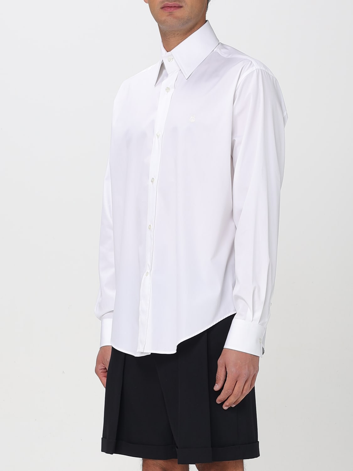 MCQUEEN SHIRT: Sweater men McQueen, White - Img 4