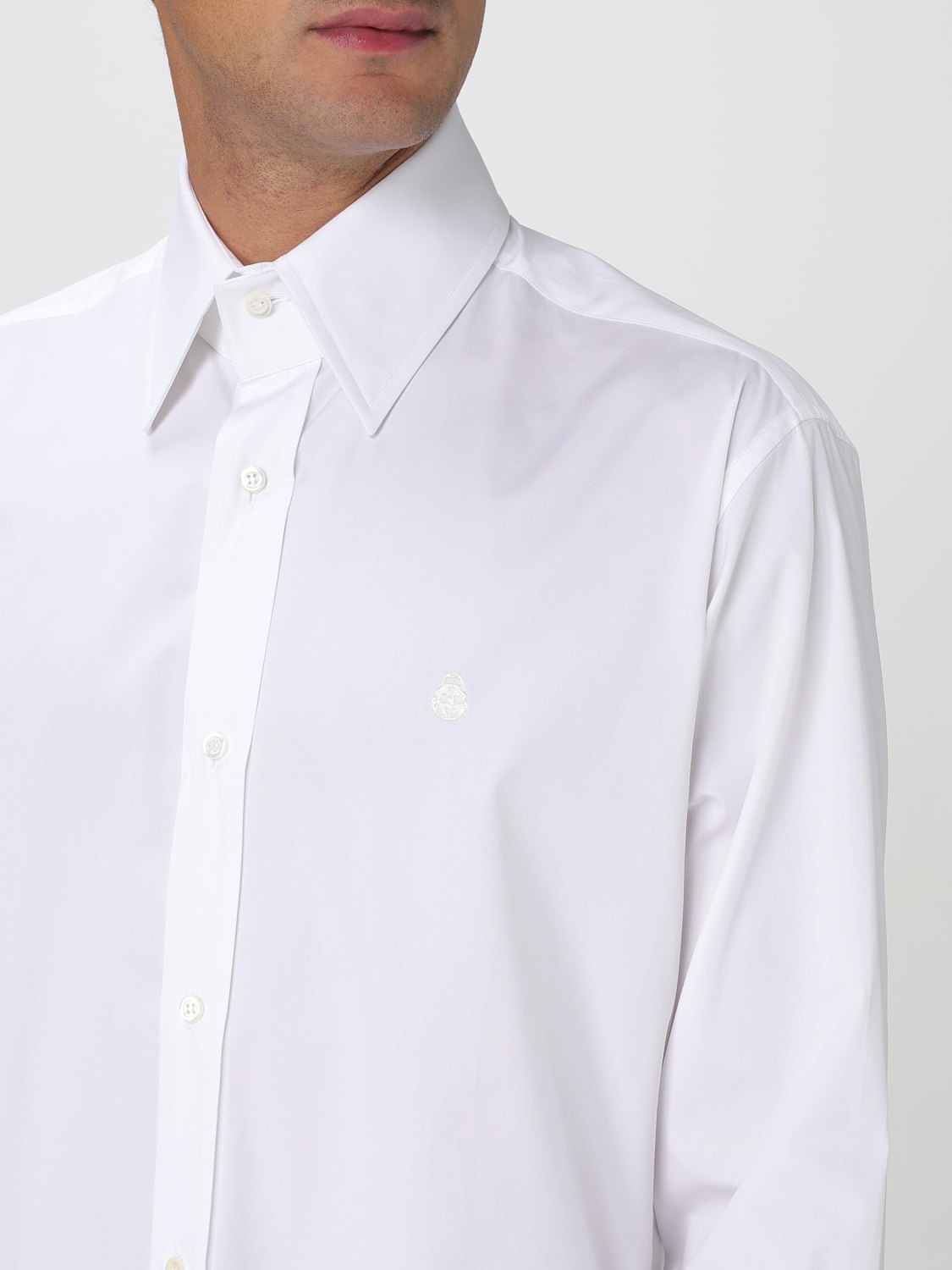 MCQUEEN SHIRT: Sweater men McQueen, White - Img 5