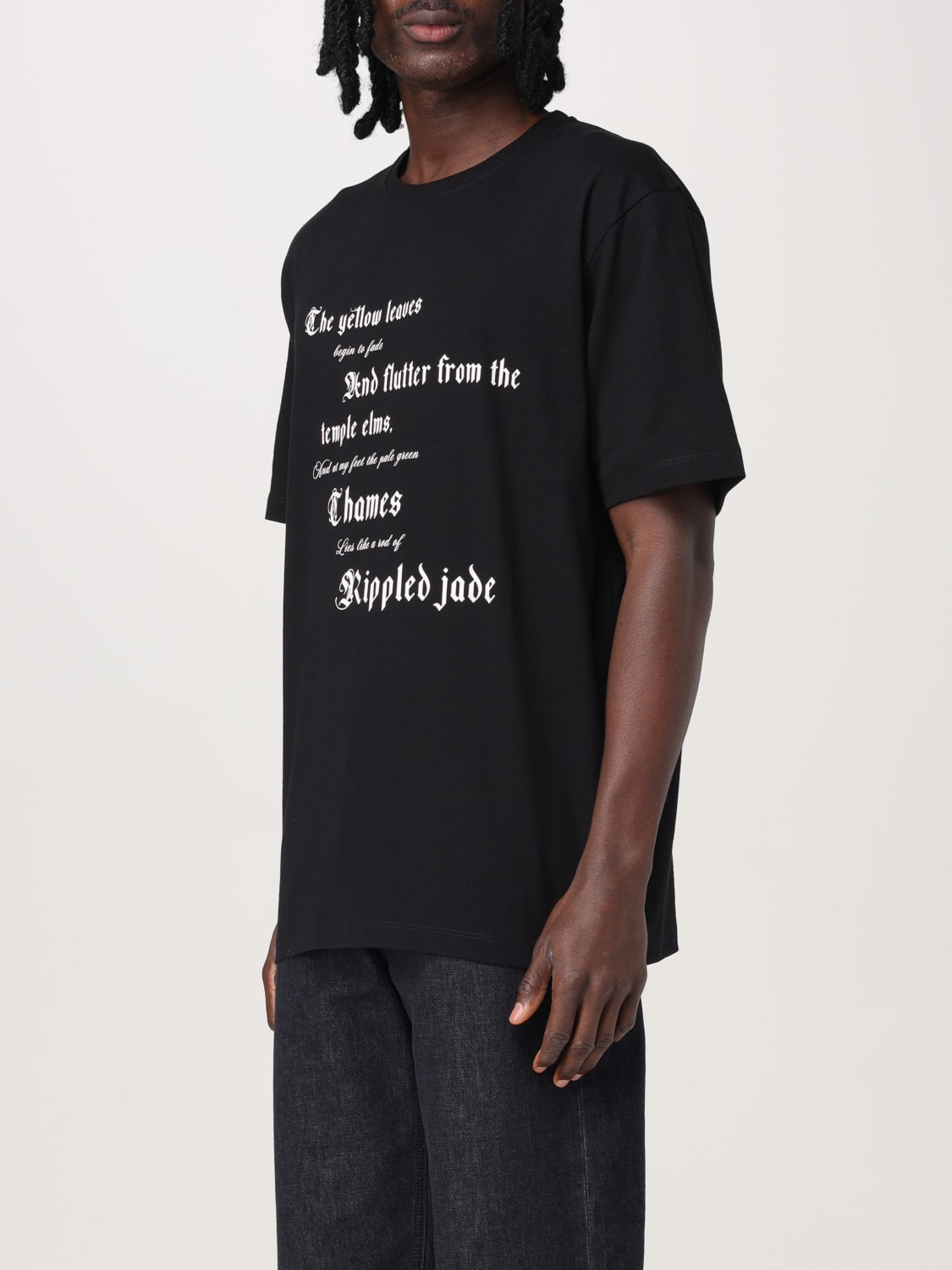 MCQUEEN T-SHIRT: T-shirt men McQueen, Black - Img 3
