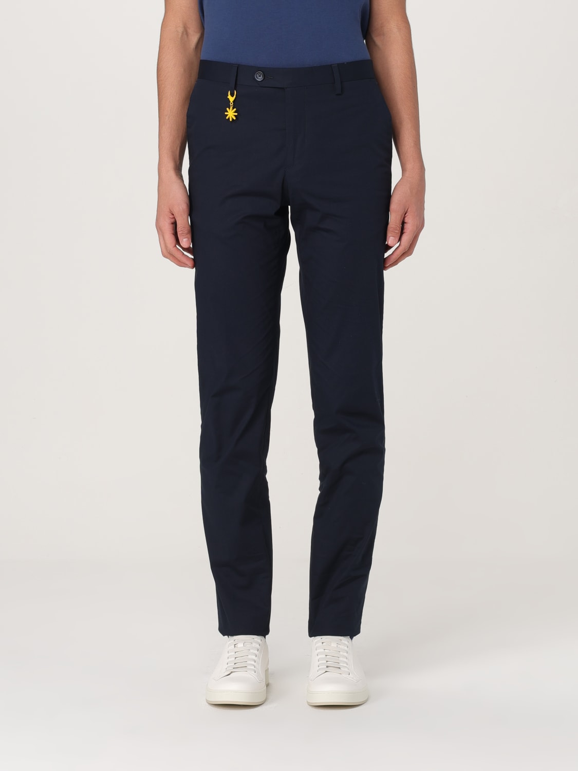 MANUEL RITZ PANTS: Pants men Manuel Ritz, Blue - Img 1