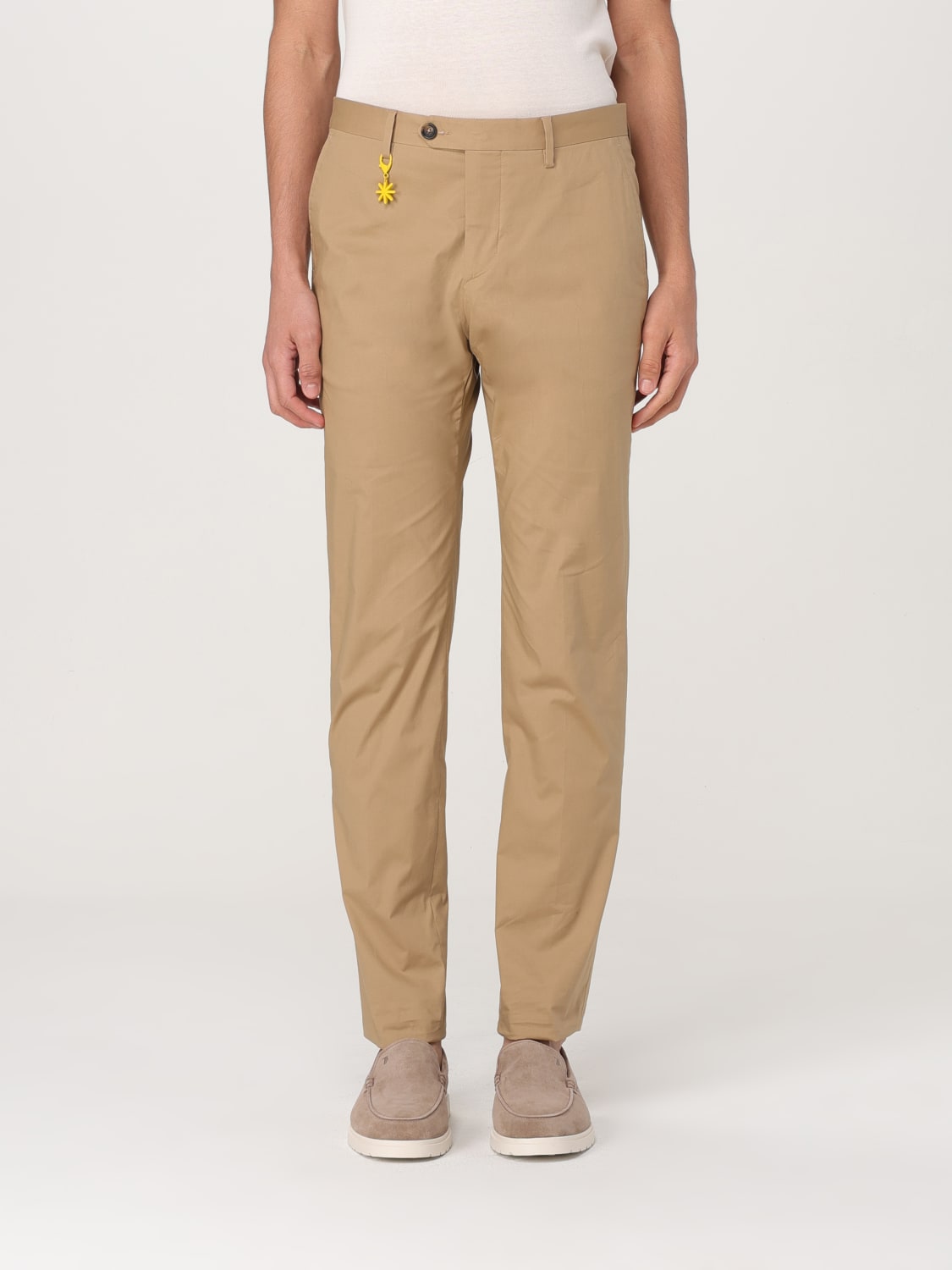 MANUEL RITZ PANTS: Pants men Manuel Ritz, Beige - Img 1