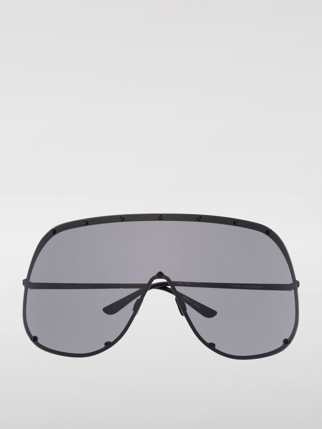RICK OWENS SUNGLASSES: Sunglasses men Rick Owens, Black - Img 2