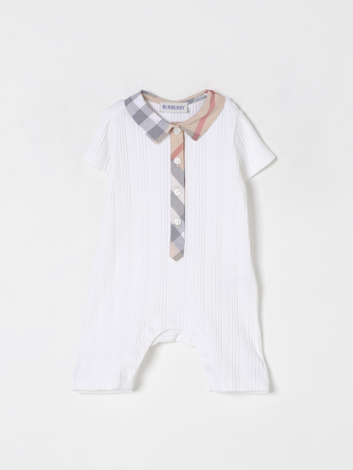 BURBERRY TRACKSUIT: Tracksuits kids Burberry, White - Img 1