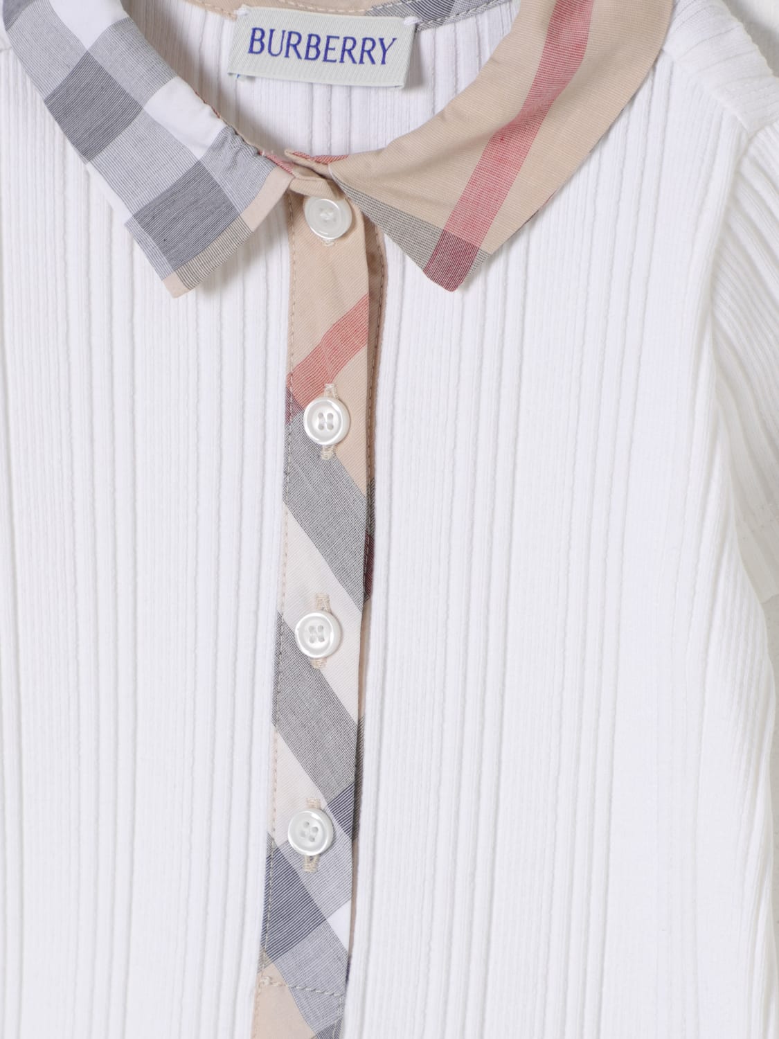 BURBERRY TRACKSUIT: Tracksuits kids Burberry, White - Img 3