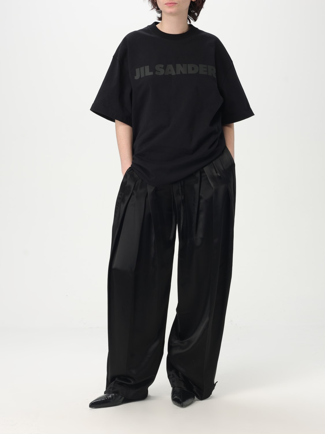 JIL SANDER PANTALON: Pantalon femme Jil Sander, Noir - Img 2