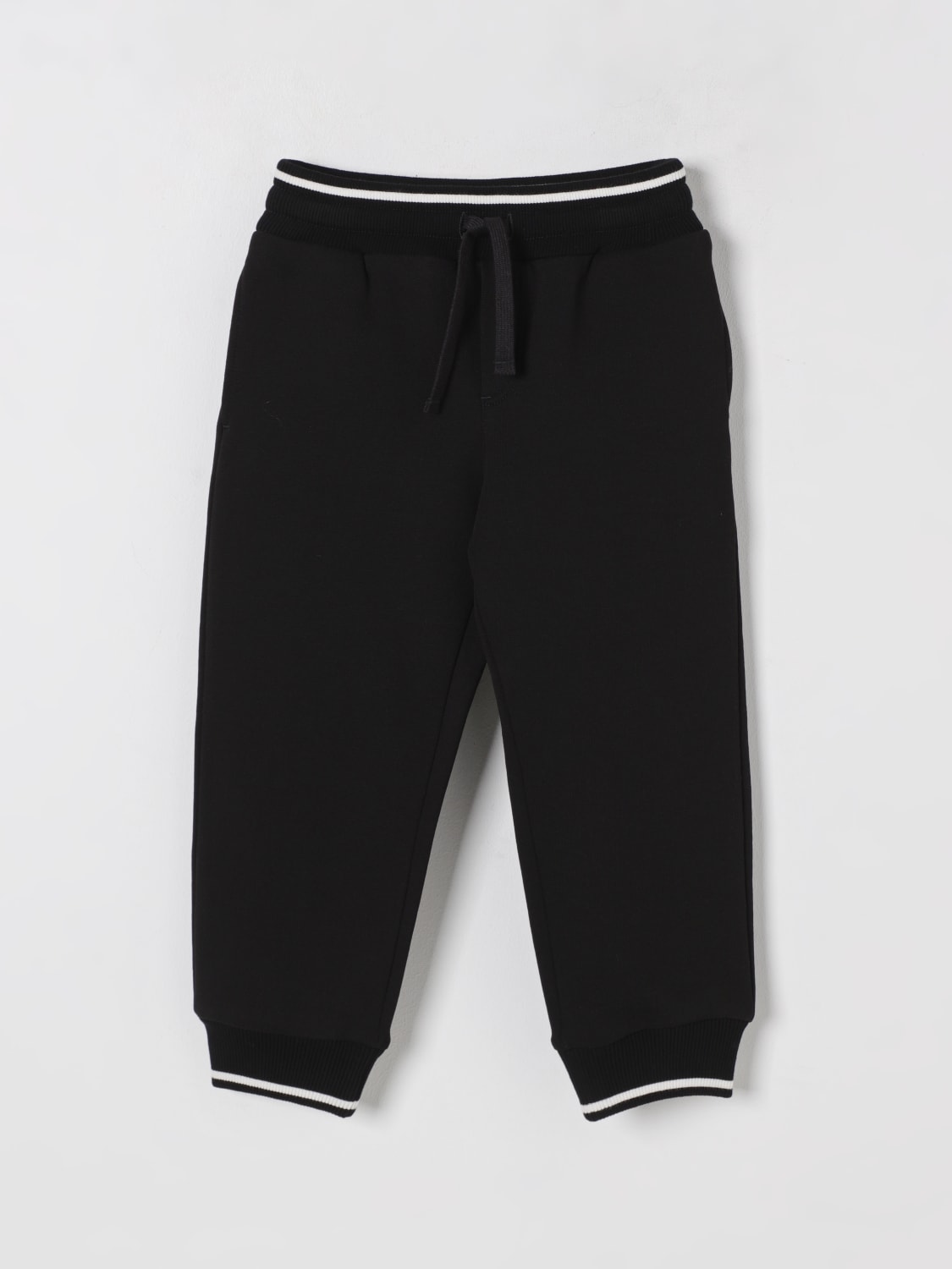 DOLCE & GABBANA PANTS: Pants kids Dolce & Gabbana, Black - Img 1