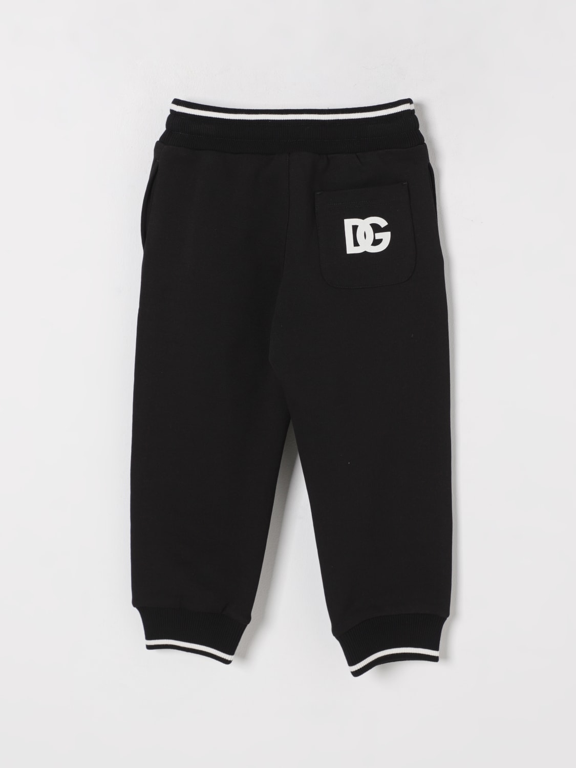 DOLCE & GABBANA PANTS: Pants kids Dolce & Gabbana, Black - Img 2